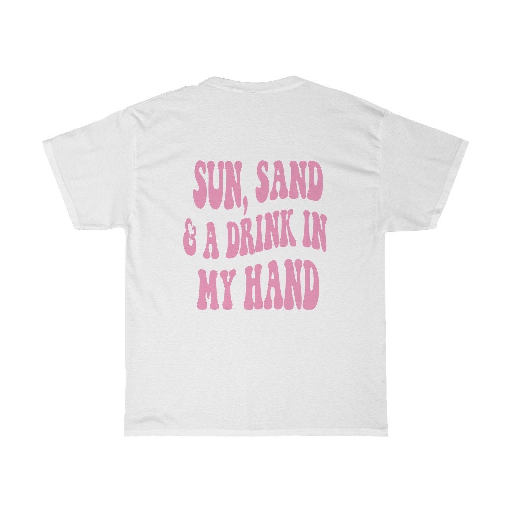 Sun & Sand: Retro Beach Bachelorette & Bride Shirt image 3