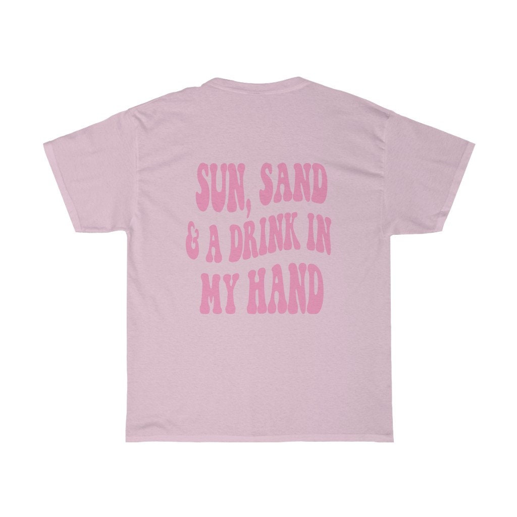 Sun & Sand: Retro Beach Bachelorette & Bride Shirt image 5