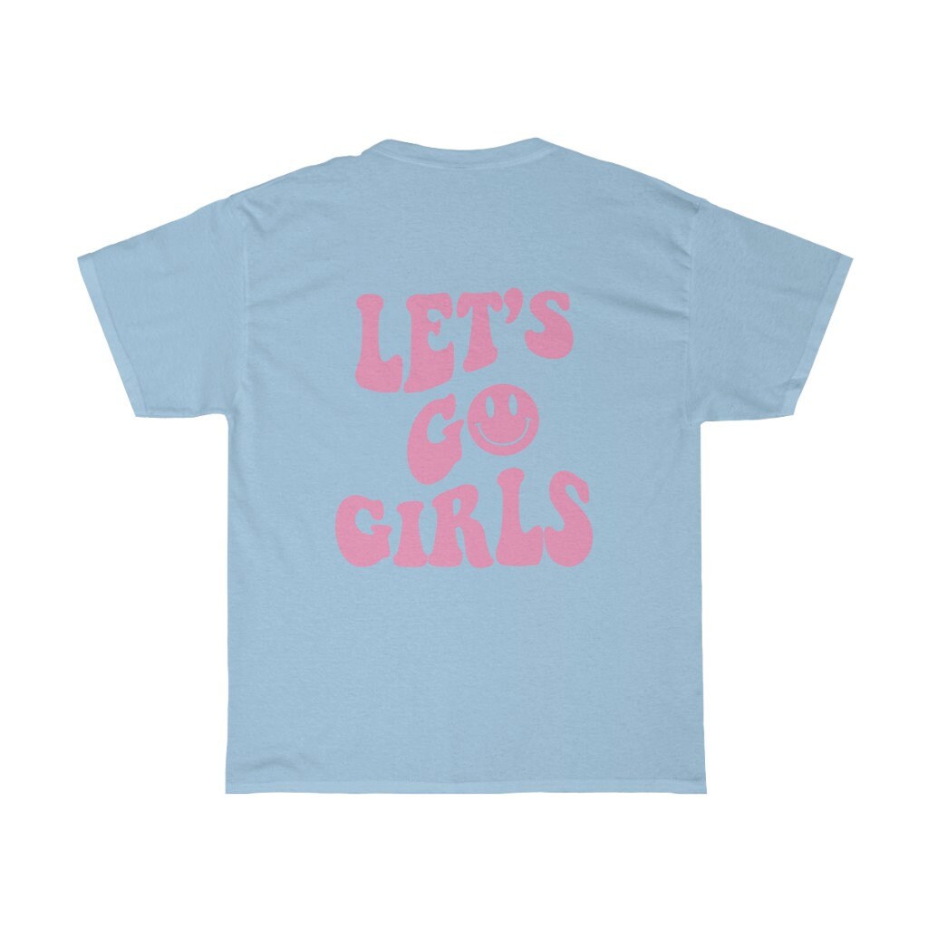 Retro 'Let's Go Girls' Bachelorette Party Shirt - Y2K Style image 4