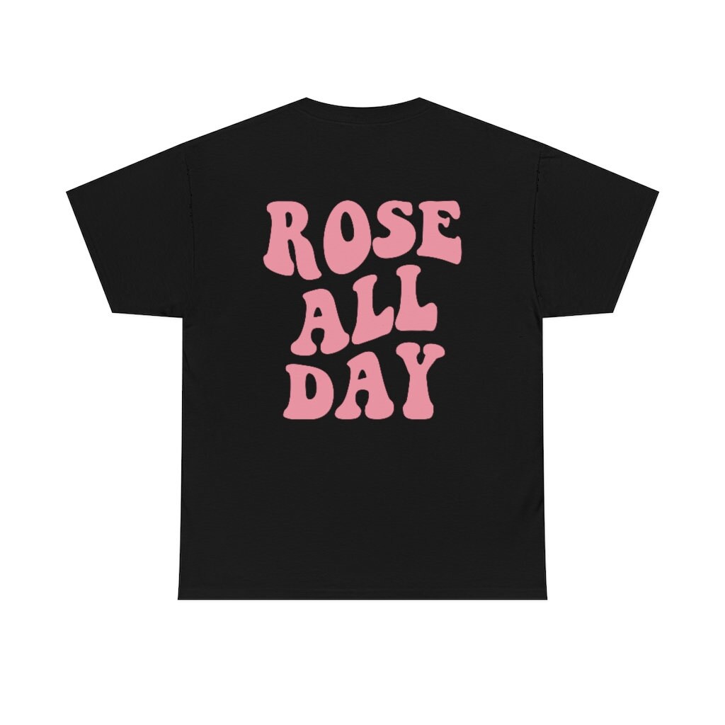 Rose All Day Shirt, Retro Trendy Bachelorette Party, Winery Bach, Groovy Bride Bridesmaid Tee, Napa Valley, Matching Group Aesthetic Shirt image 2