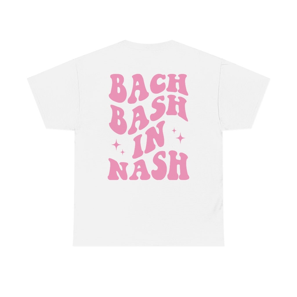 Nashville Bach Bash Shirts - Retro Bride & Bridesmaid Party Tees Nashville Bachelorette Party image 1