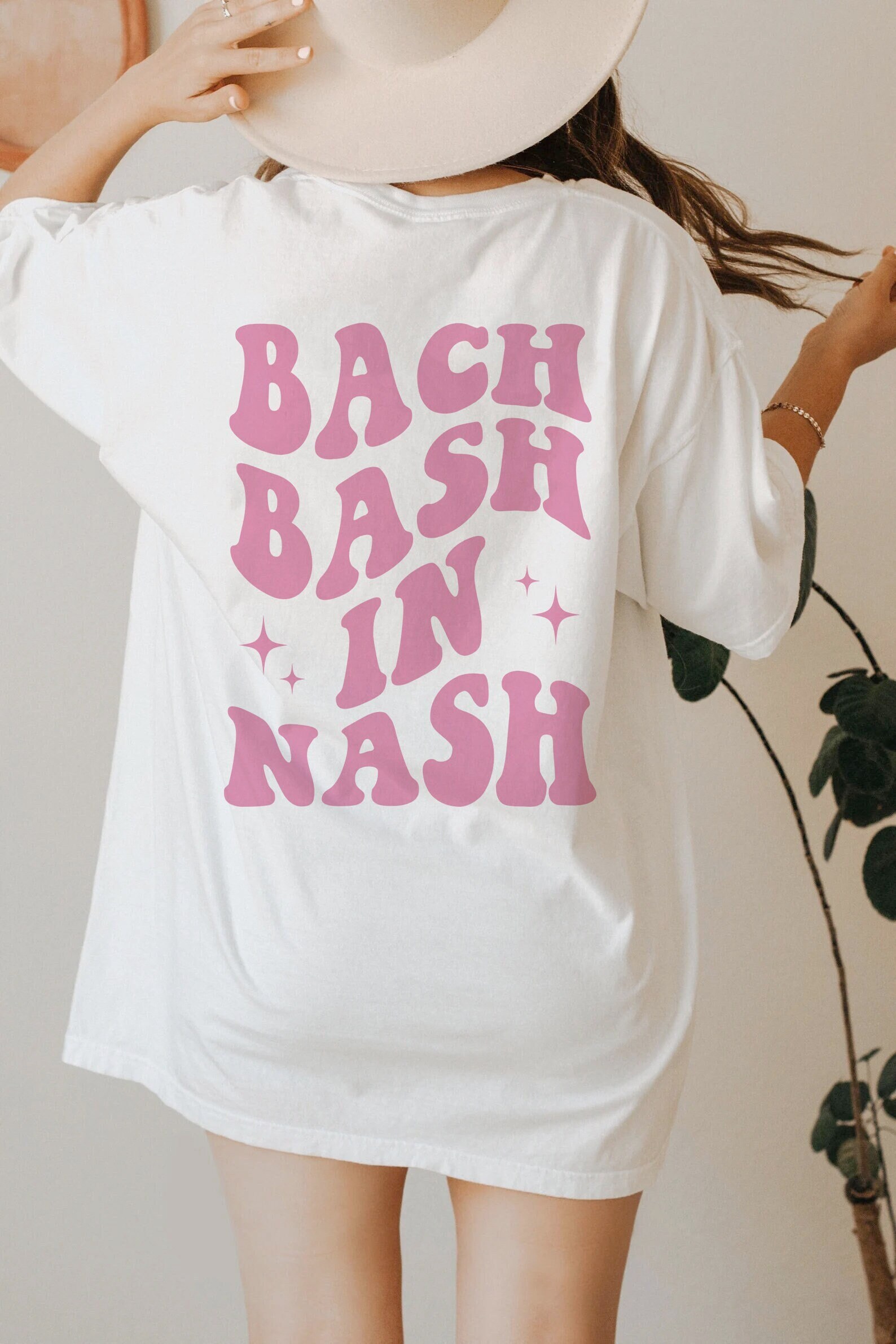 Nashville Bach Bash Shirts - Retro Bride & Bridesmaid Party Tees Nashville Bachelorette Party image 0