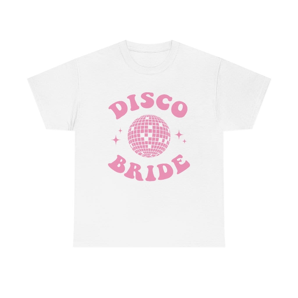 Disco Bride Shirt, Groovy 80s 90s Disco Theme, Bachelorette Party, Retro Trendy Shirt, Bride Bridesmaid Tee, Aesthetic Group Matching Shirt image 2