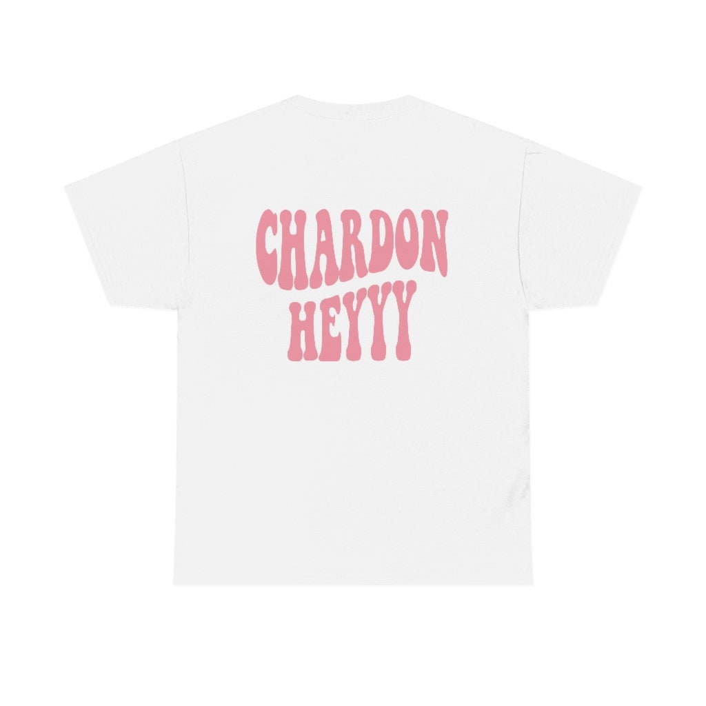 Chardon Heyyy: Retro Winery Bachelorette & Bride Tee image 5