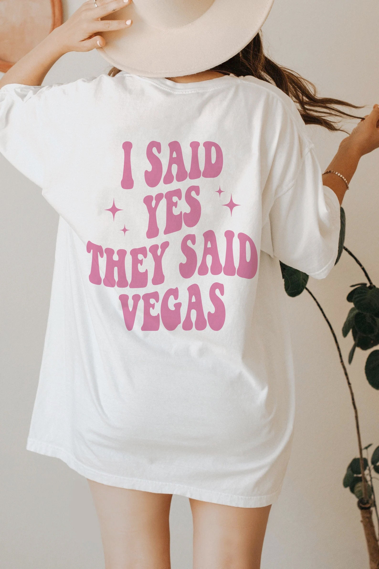 Vegas Bachelorette Tee - Groovy Bride & Bridesmaid Matching Shirts image 0