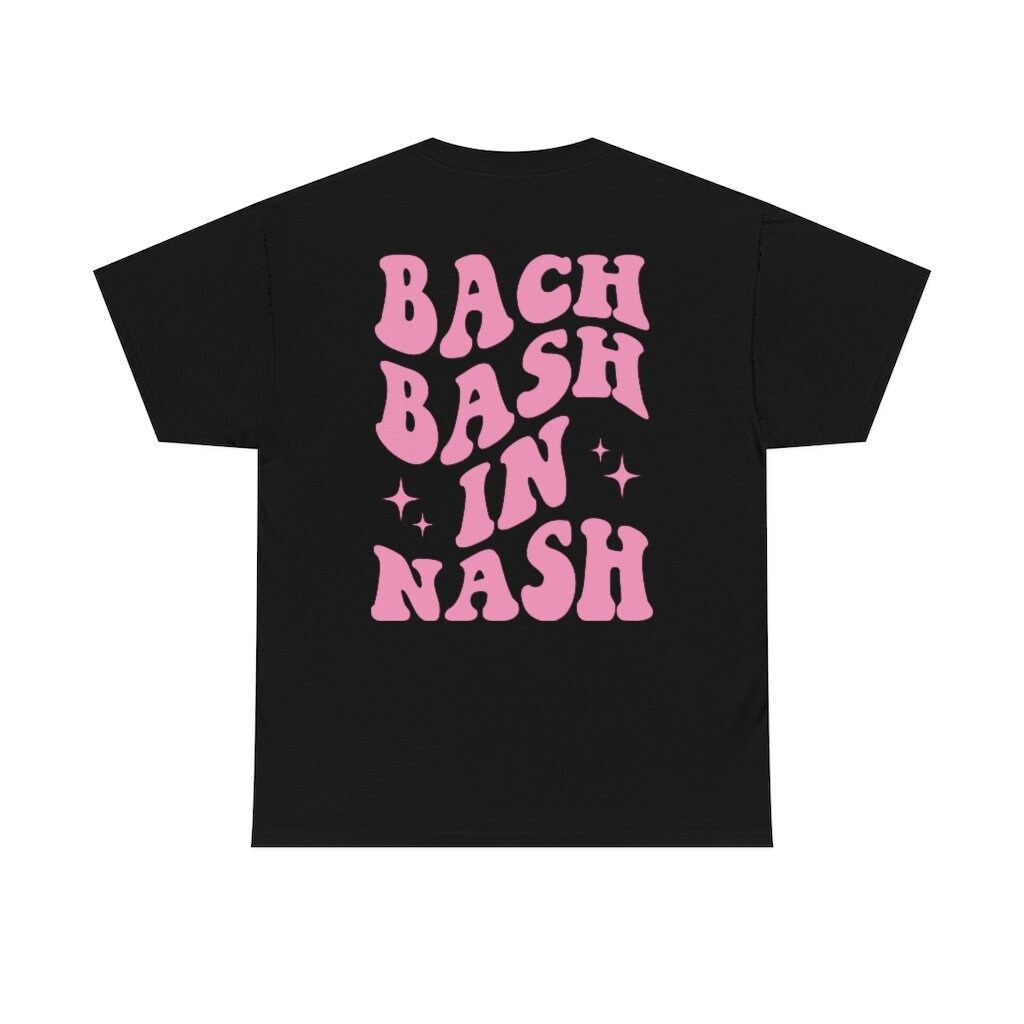 Nashville Bach Bash Shirts - Retro Bride & Bridesmaid Party Tees Nashville Bachelorette Party image 2