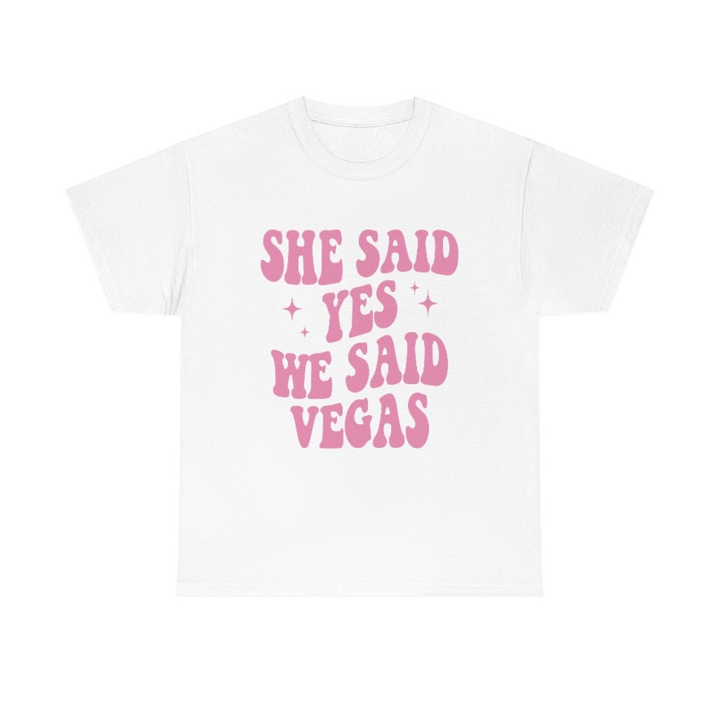 Groovy Vegas Bachelorette - Trendy Bride & Bridesmaid Tees image 1