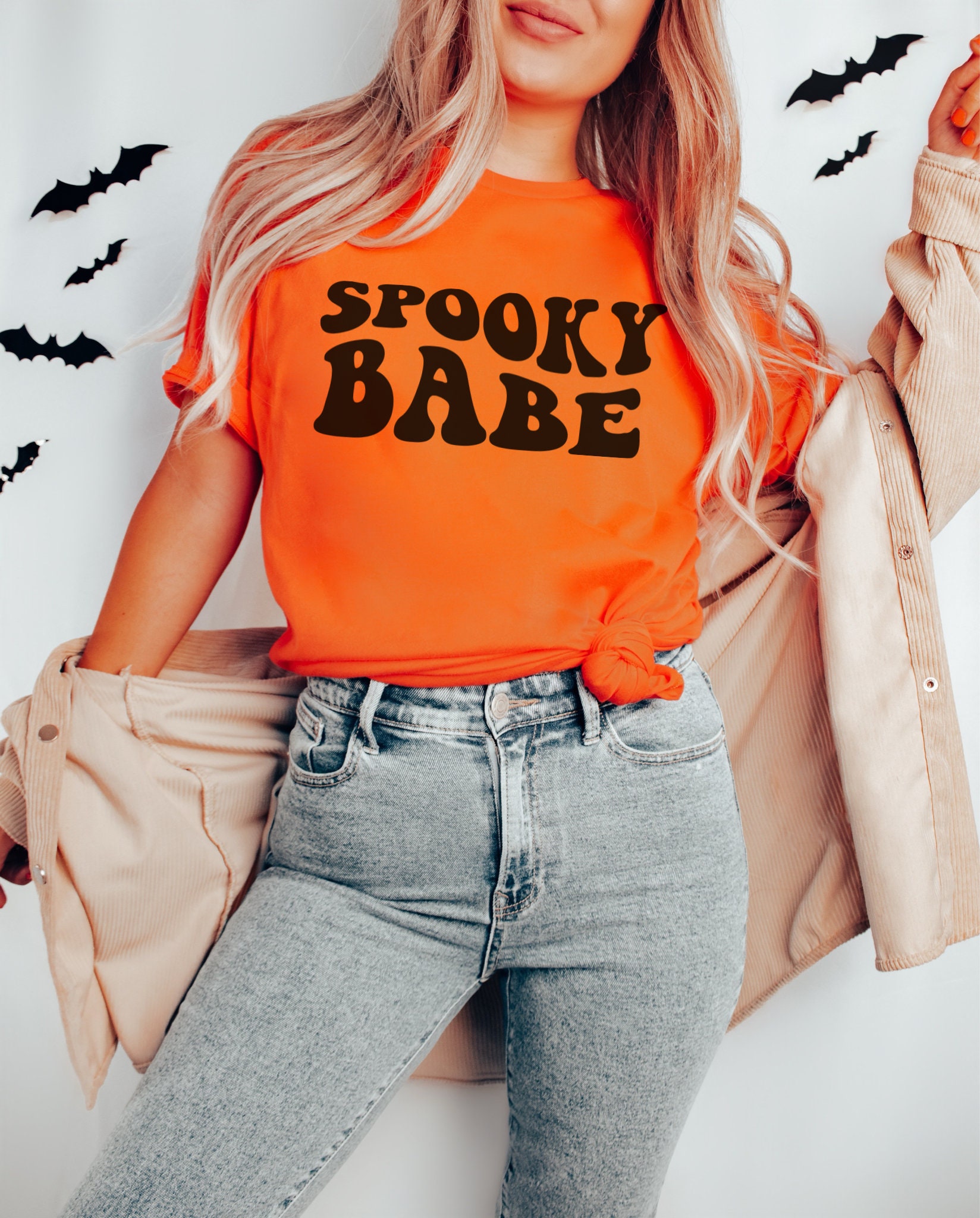 Spooky Bachelorette: Bride & Bridesmaid Halloween Tees image 2