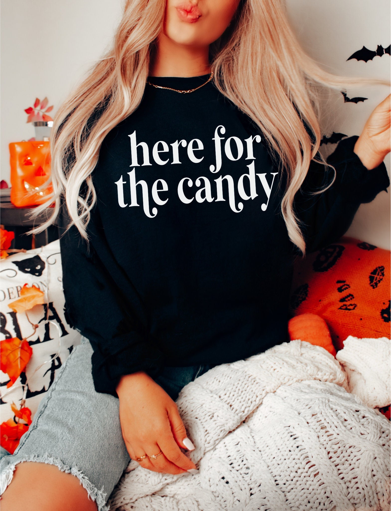 Funny & Cute Women's Halloween Sweaters: Fall & Trick-or-Treat Gear image 0