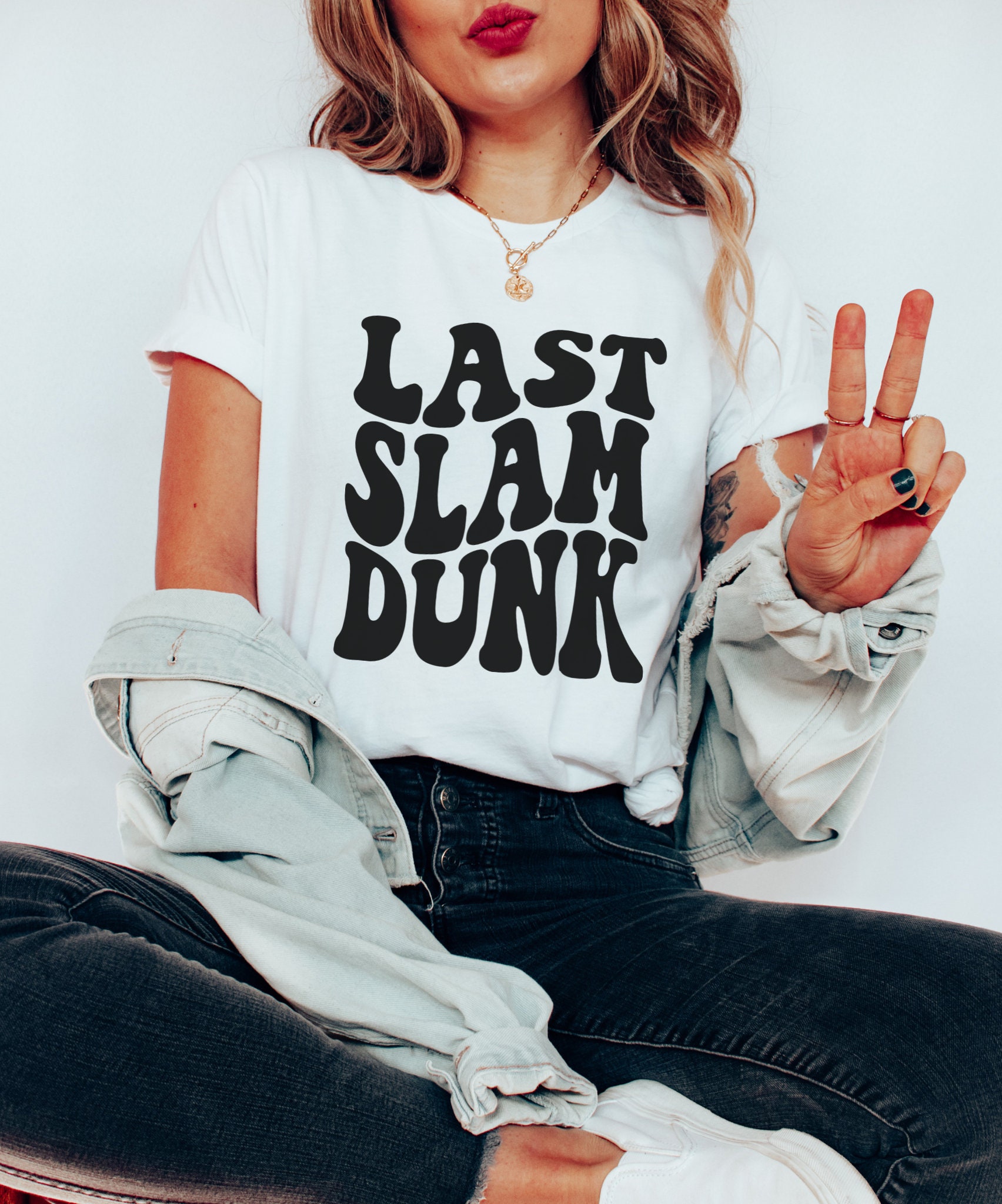 Slam Dunk Bachelorette Shirts - Unique Retro Basketball Party Tees image 1