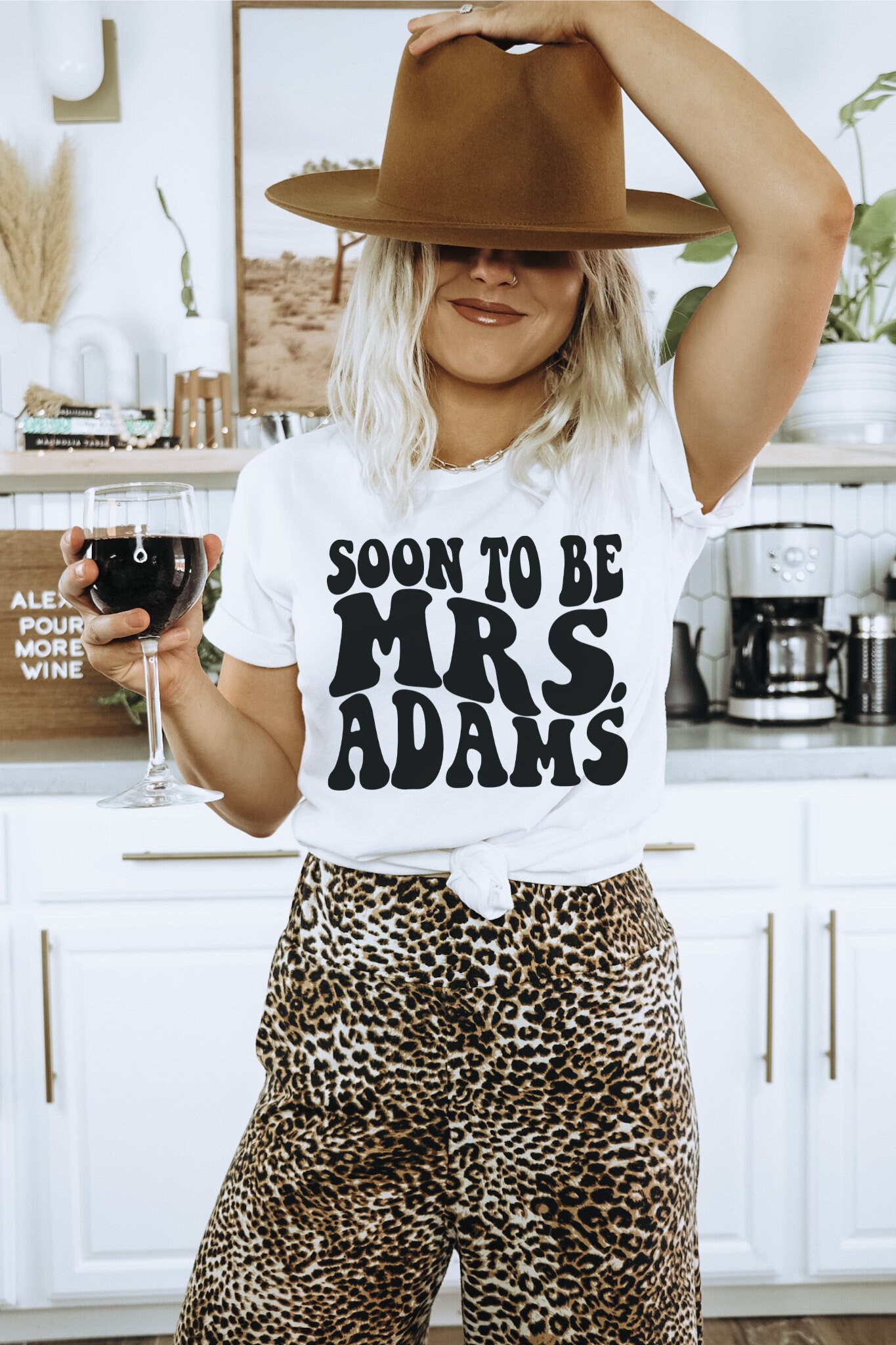 Retro Bachelorette Shirts: Custom Mrs Black Bridesmaid Bride Gifts image 1