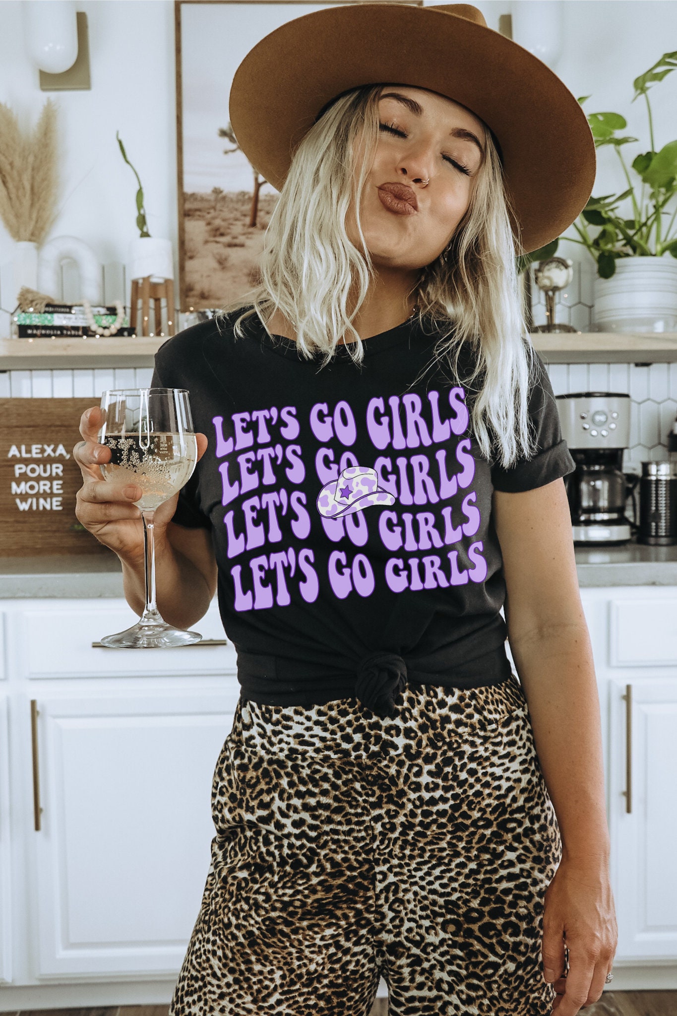 Nashville Bachelorette Shirts: Funny Cowgirl & 'Getting Hitched' Tees image 1