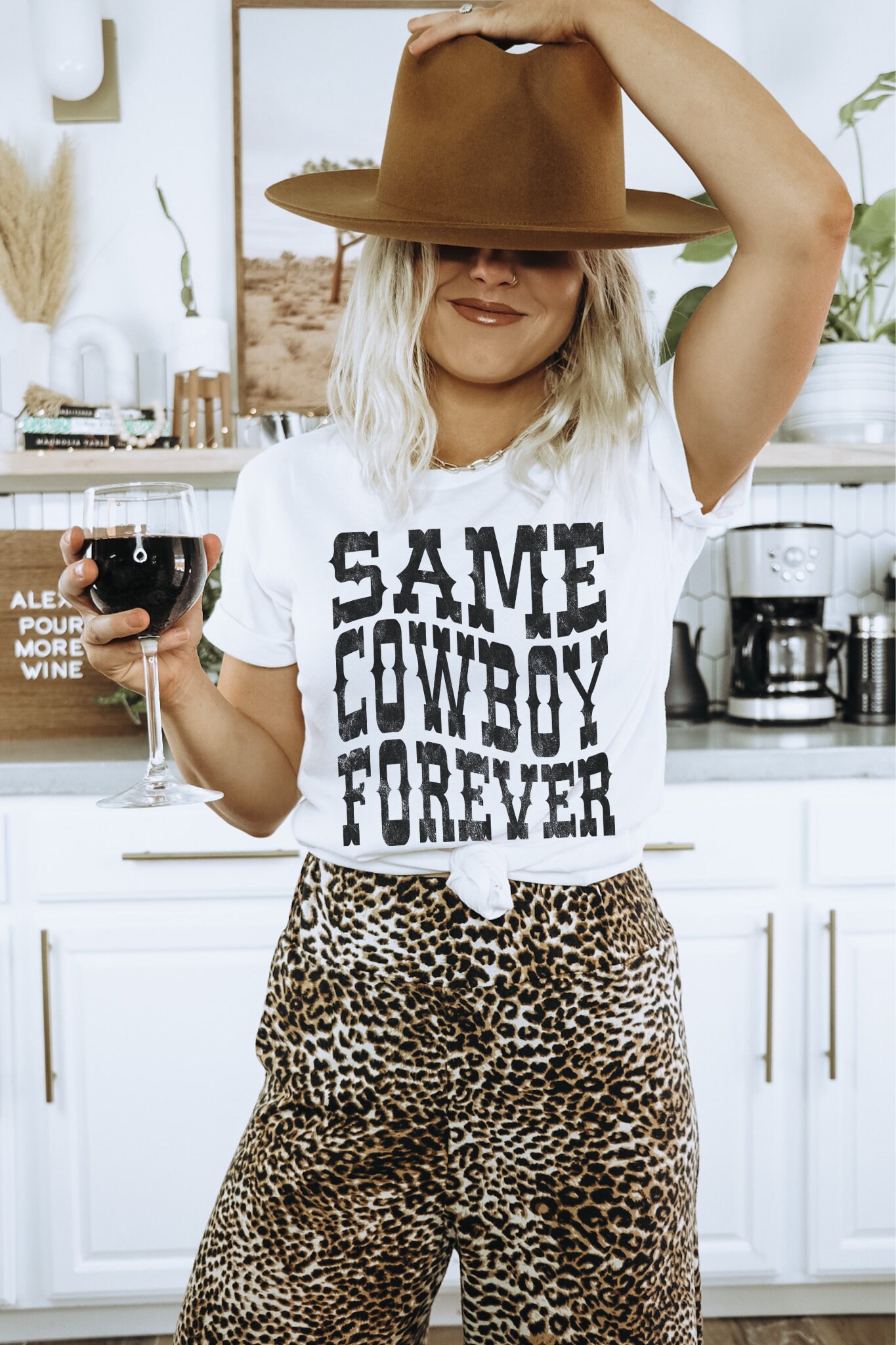 Nashville Bachelorette Shirts: 'Same Cowboy Forever' Nashville Party Tees image 2