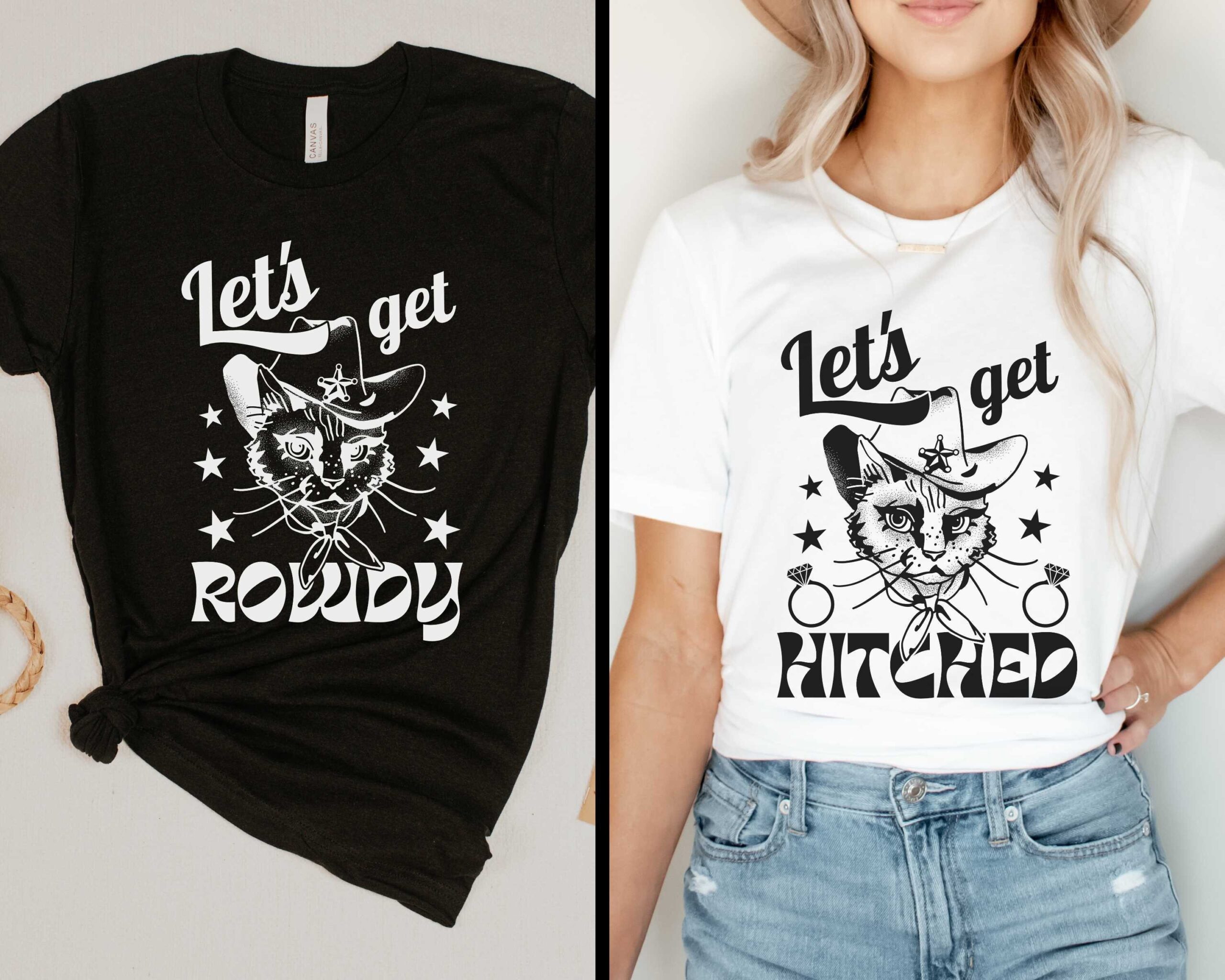 Western & Nashville Bachelorette Party Shirts image 0