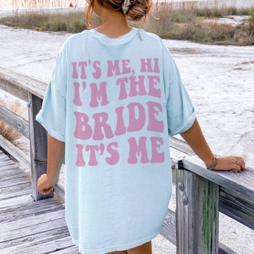 Retro Bride Shirt - Trendy Groovy Bachelorette Party Tee image 0