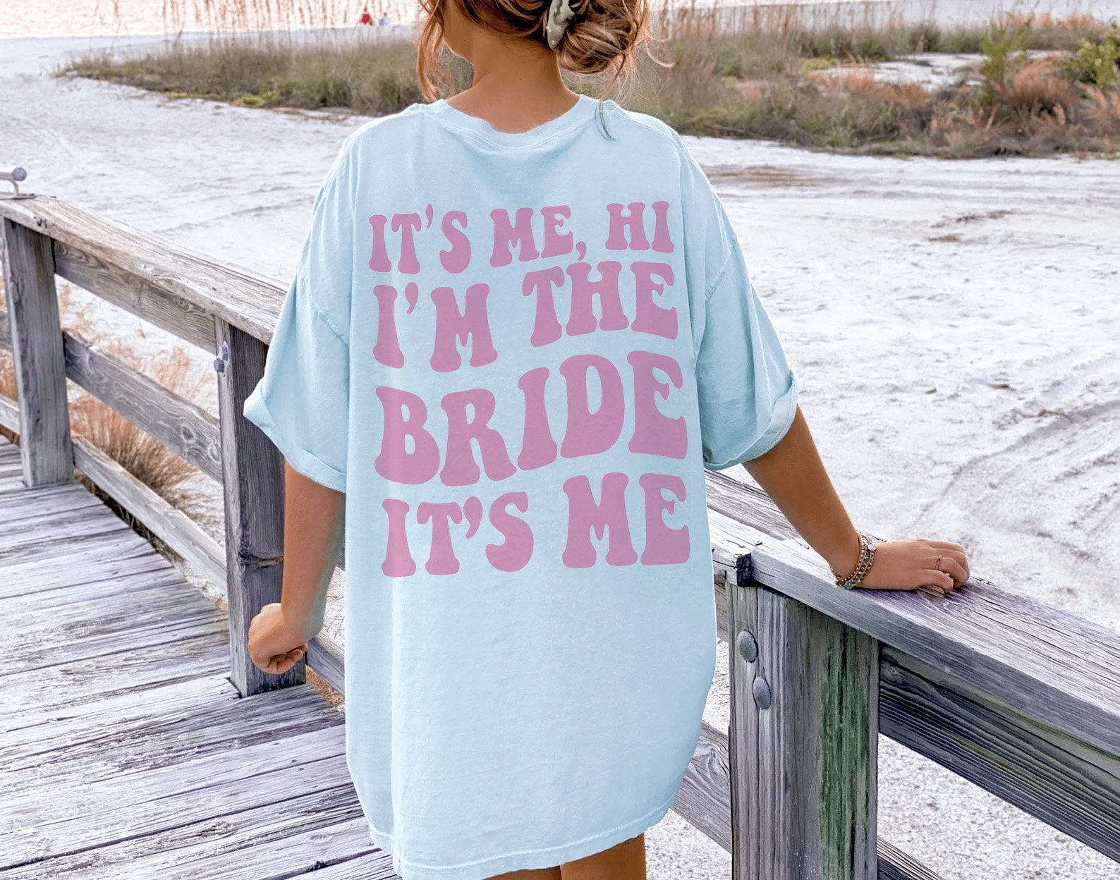 Retro Bride Shirt - Trendy Groovy Bachelorette Party Tee image 0