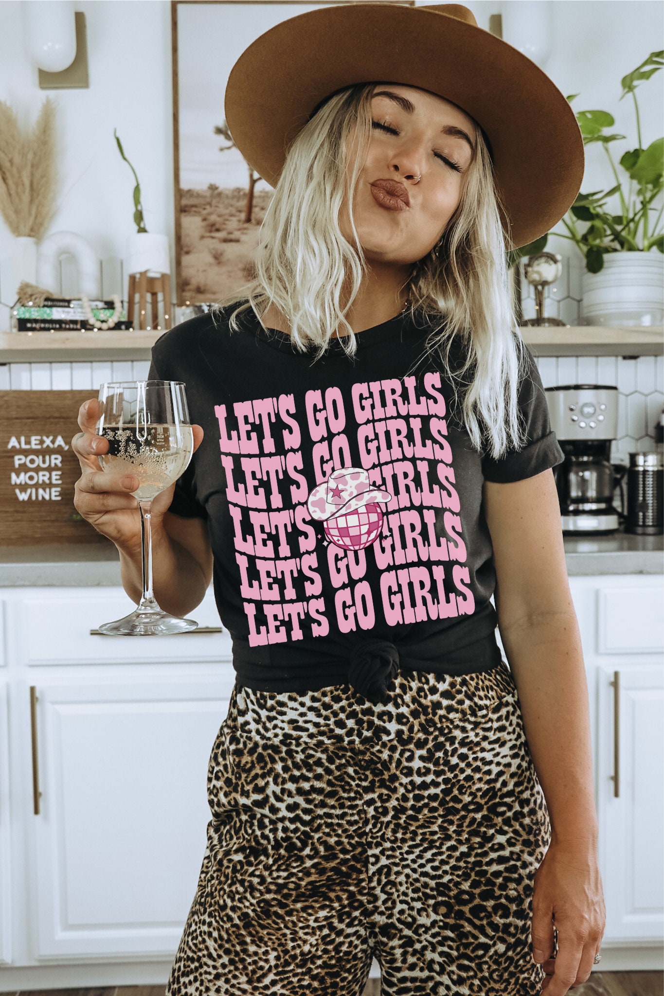 Disco Cowgirl Bachelorette: 'Last Disco' Party Tees & Bride Shirts image 1