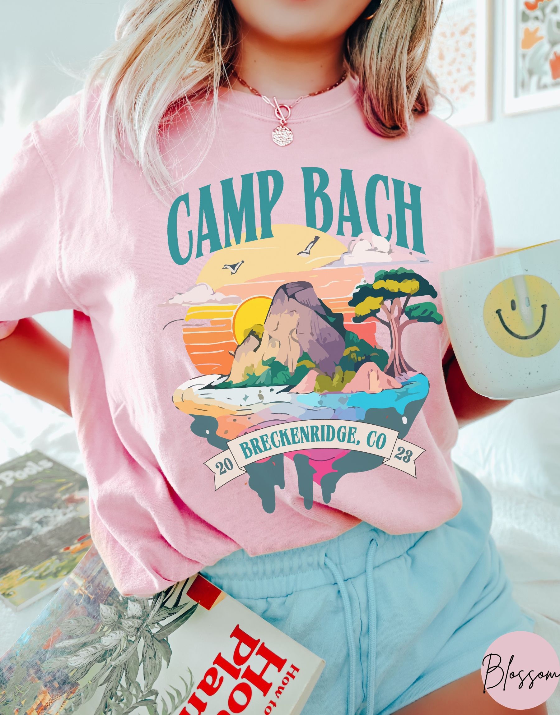 Retro Camp Bachelorette & Custom Bridesmaid Cabin Tees image 2