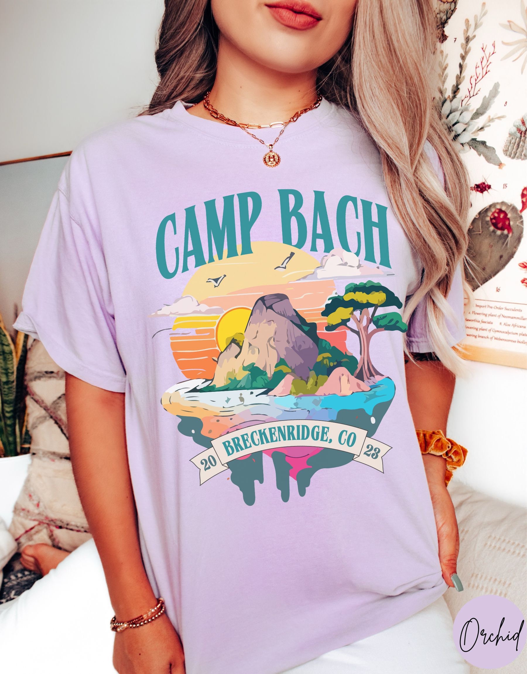 Retro Camp Bachelorette & Custom Bridesmaid Cabin Tees image 4