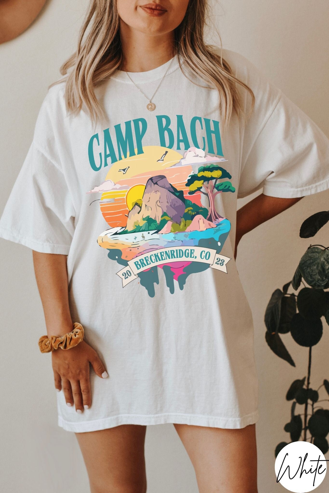 Retro Camp Bachelorette & Custom Bridesmaid Cabin Tees image 1