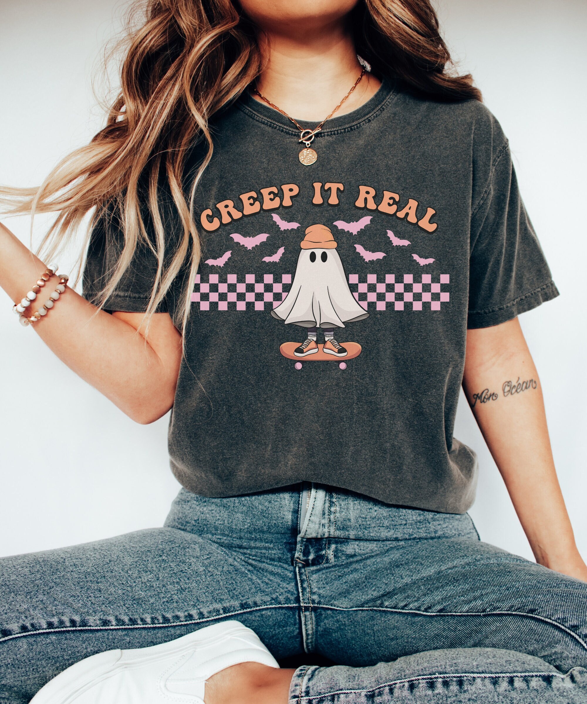 Creep it Real Shirt - Halloween and Fall image 1