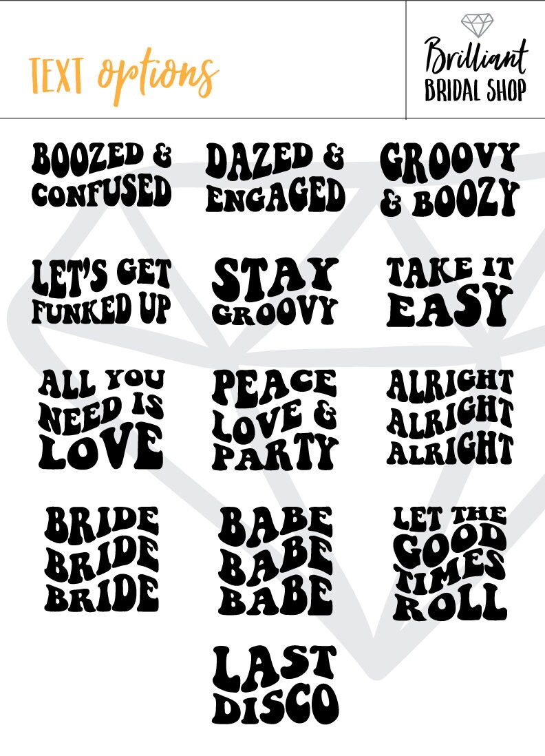 Retro Bachelorette Party Shirts - Dazed Engaged Boozed & Confused Tees image 1