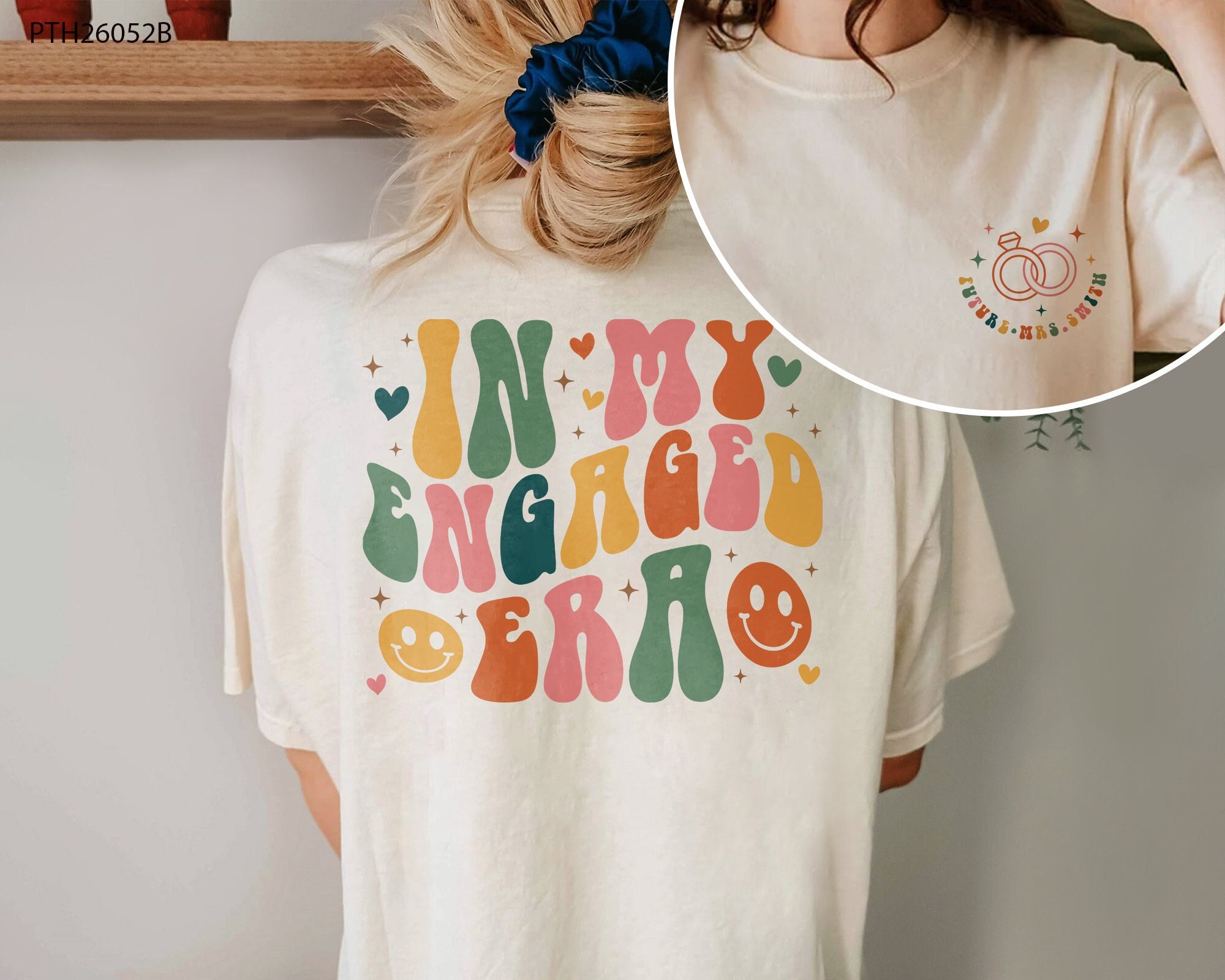 Engaged Era Shirt: Custom Bride Fiance & Wedding Gifts Bachelorette Shirt image 0