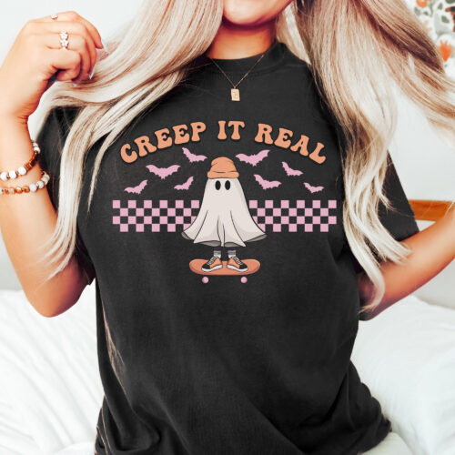 Creep it Real Shirt - Halloween and Fall image 0