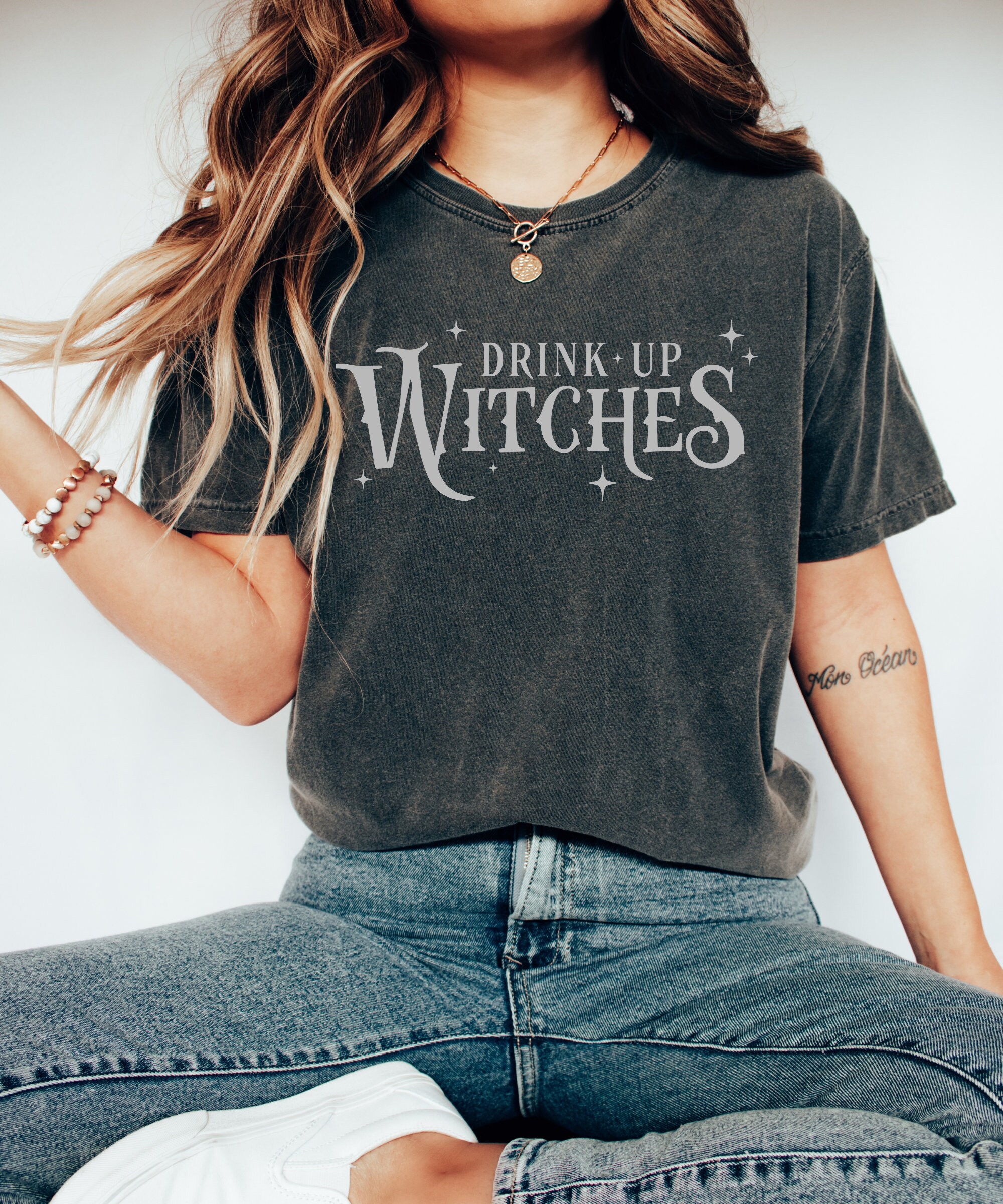 Drink Up Witches Shirt - Halloween Drinking Fun image 1