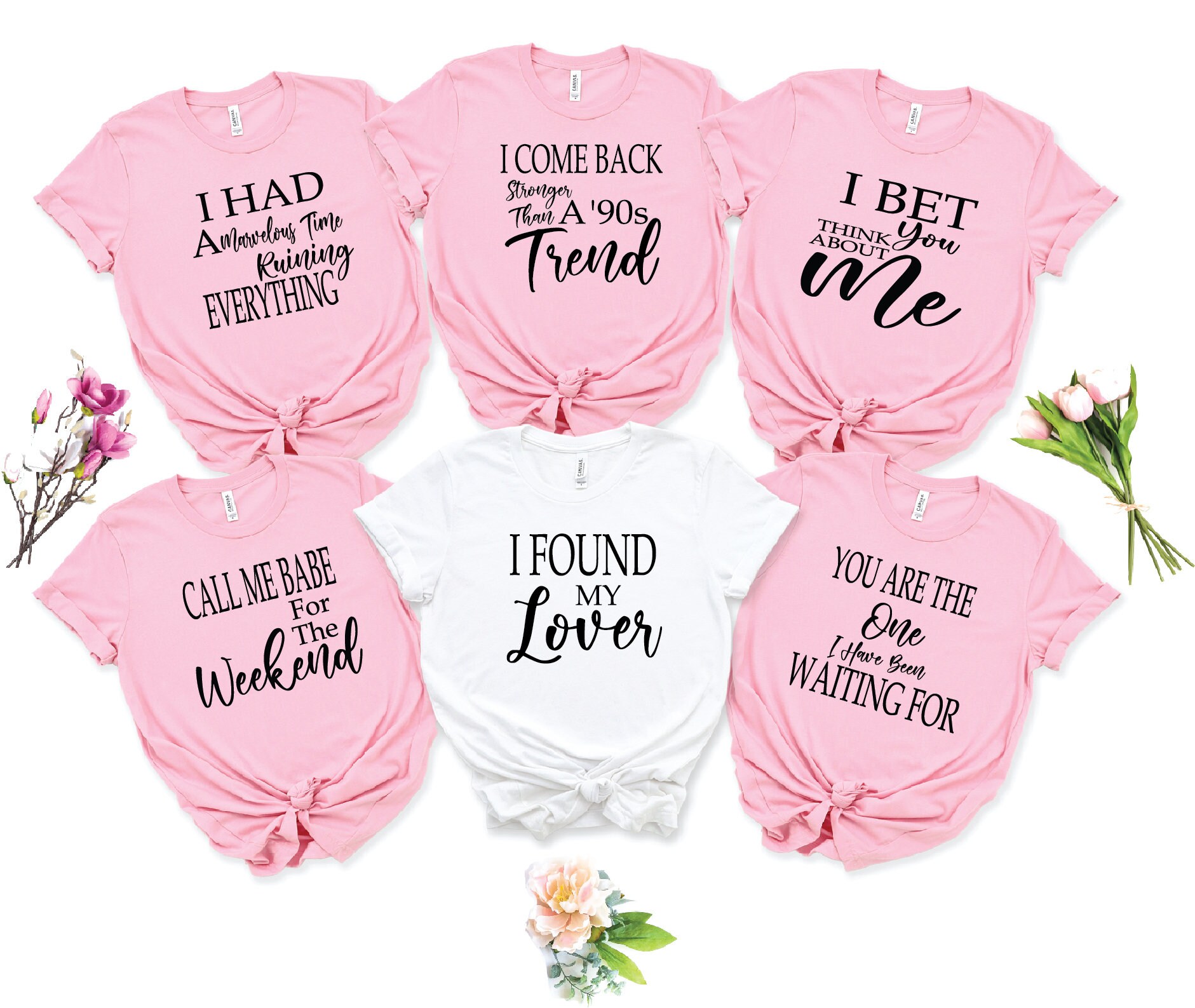 Love Story Bachelorette Tees: Funny Bridal & Girls Trip Shirts image 3