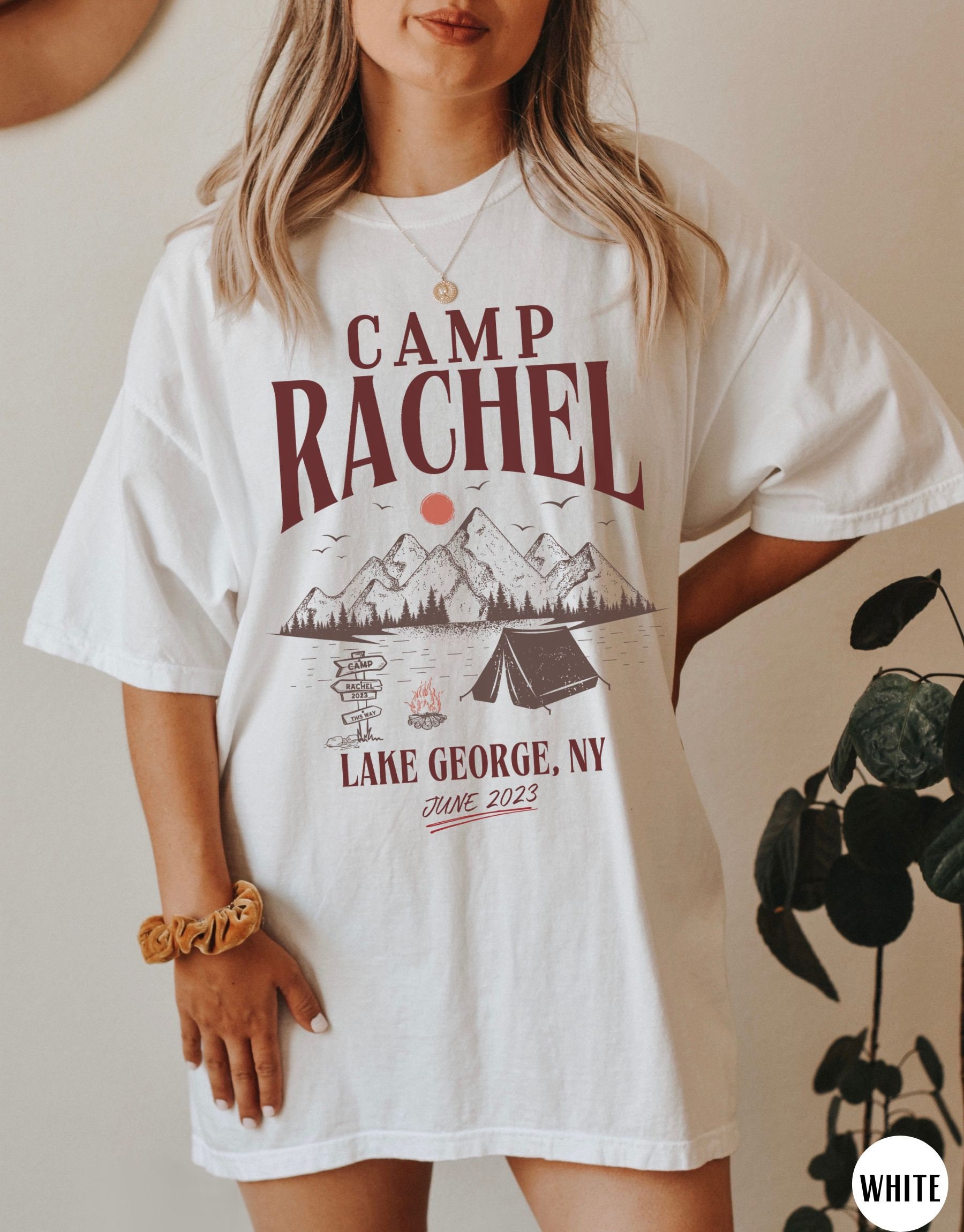 Custom Vintage Camp Bachelorette & Mountain Bride Tees image 2