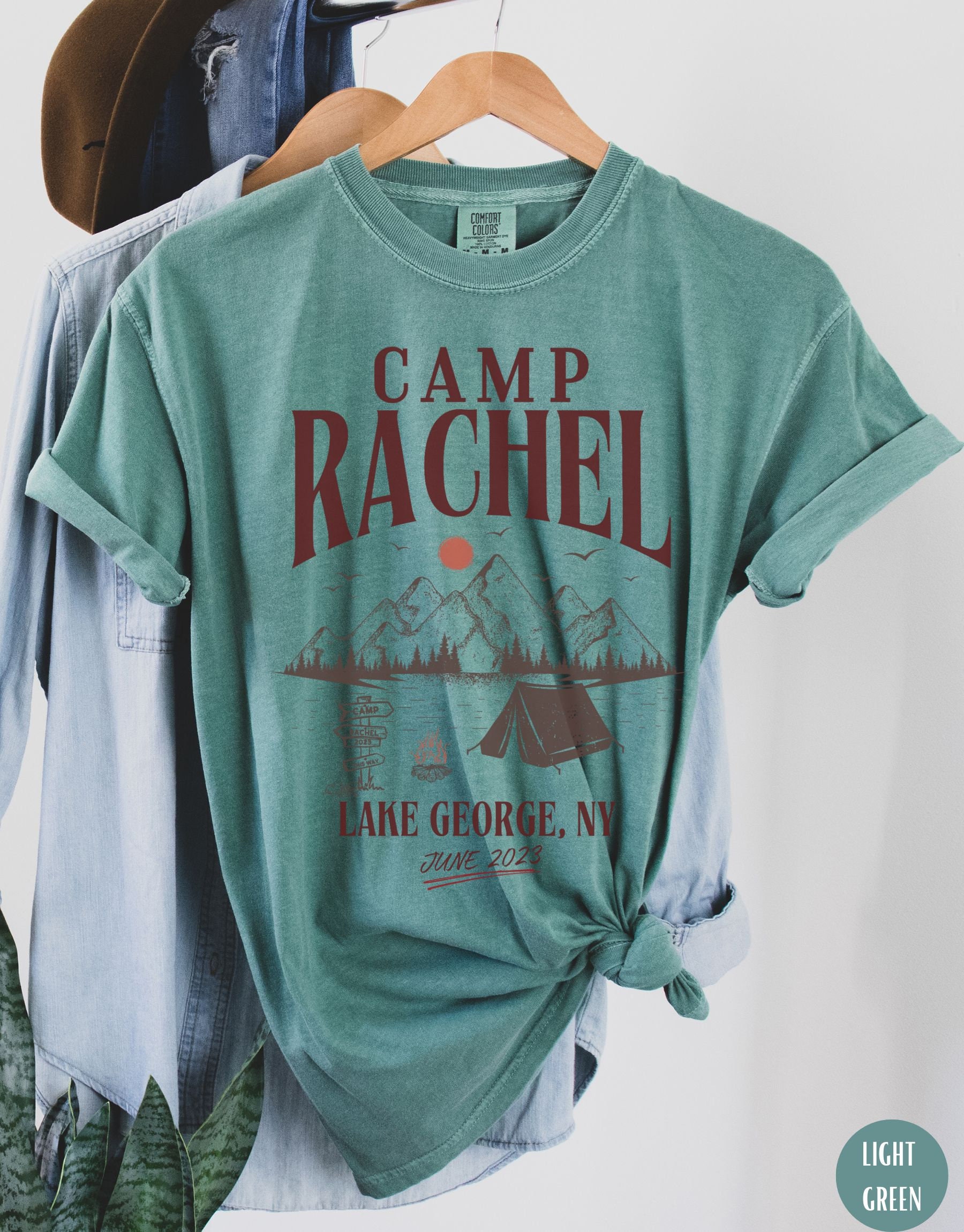 Custom Vintage Camp Bachelorette & Mountain Bride Tees image 7