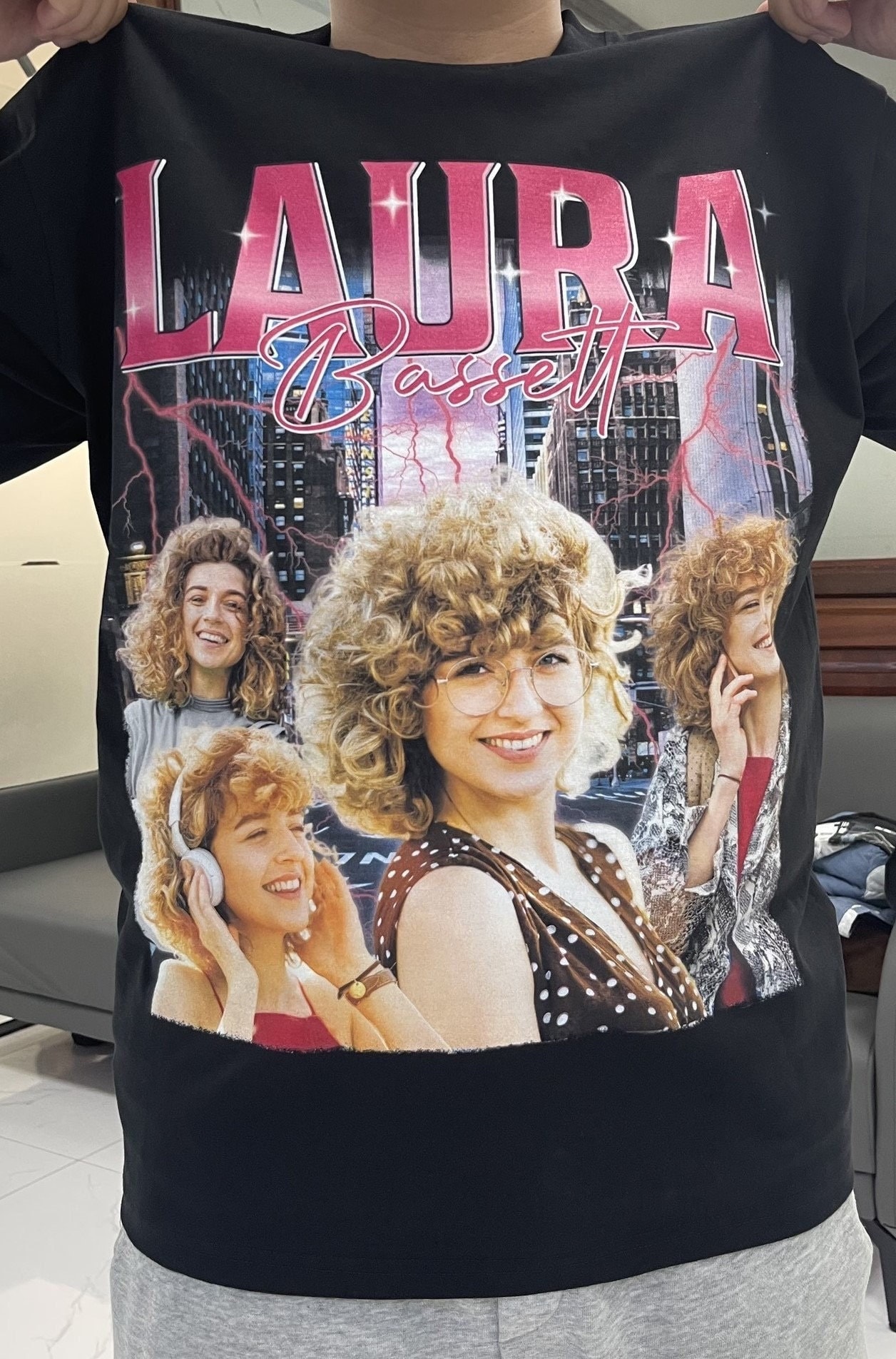 Custom Vintage Bootleg Rap T-Shirts: Personalized 90s Tees image 0