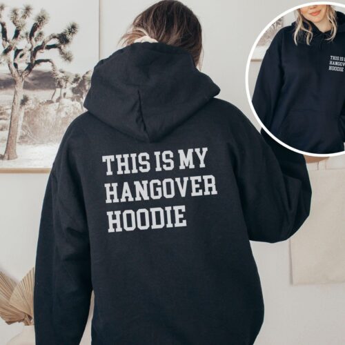 Funny Hangover & Sarcastic Bachelorette Party Hoodies image 0