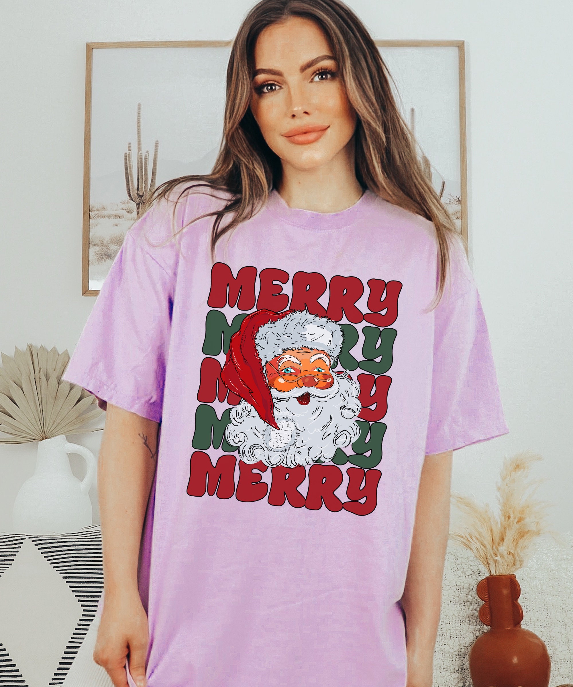 Santa Shirt - Festive Merry Christmas Sweatshirt Collection image 5