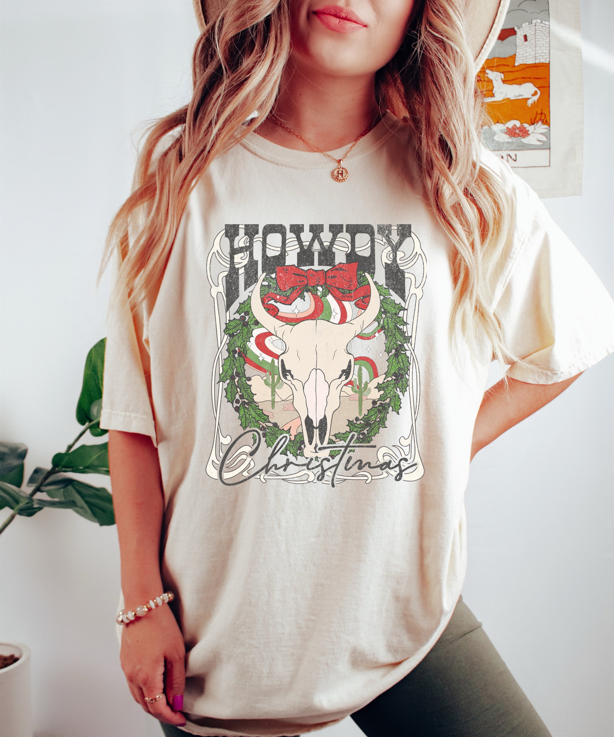 Howdy Christmas Shirt for Western Style Lovers image 2