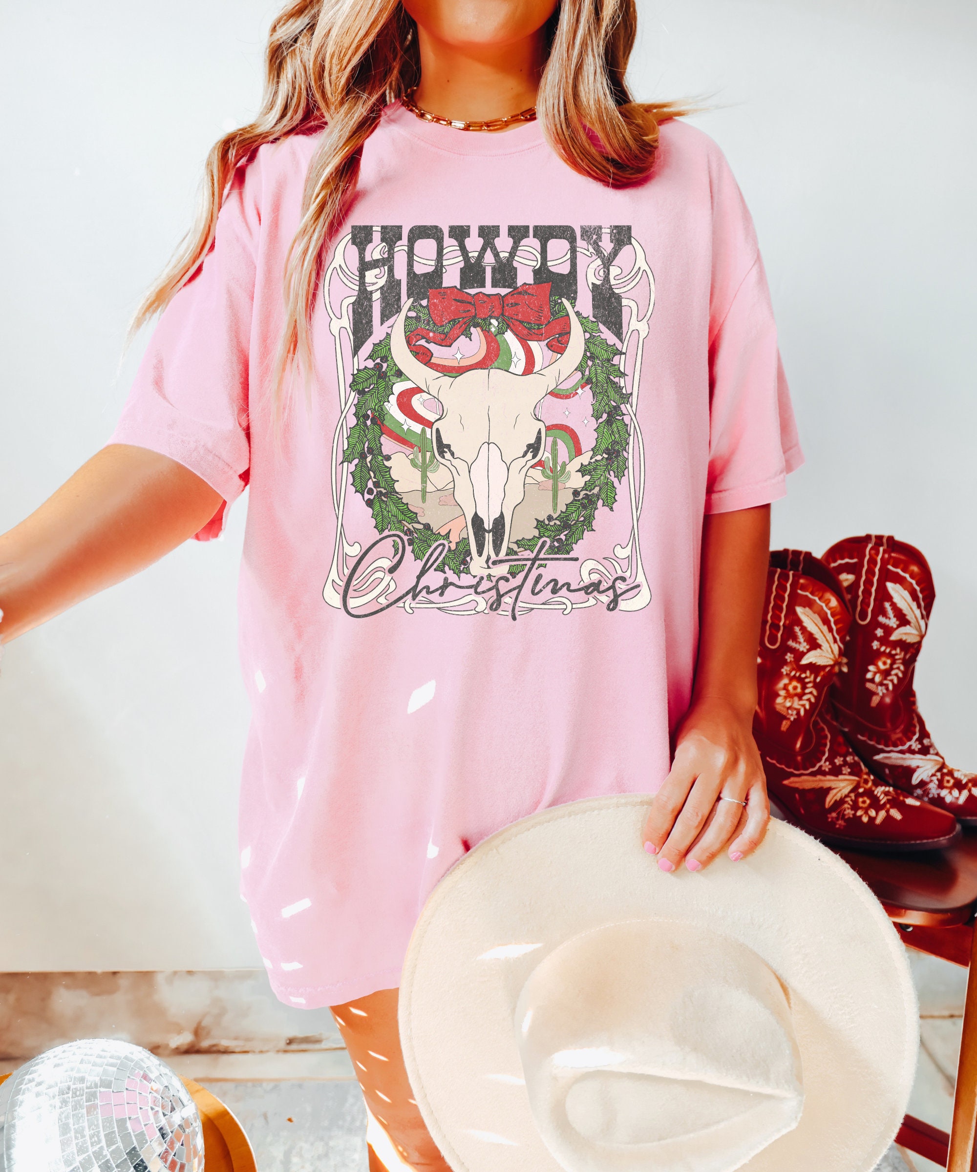 Howdy Christmas Shirt for Western Style Lovers image 1