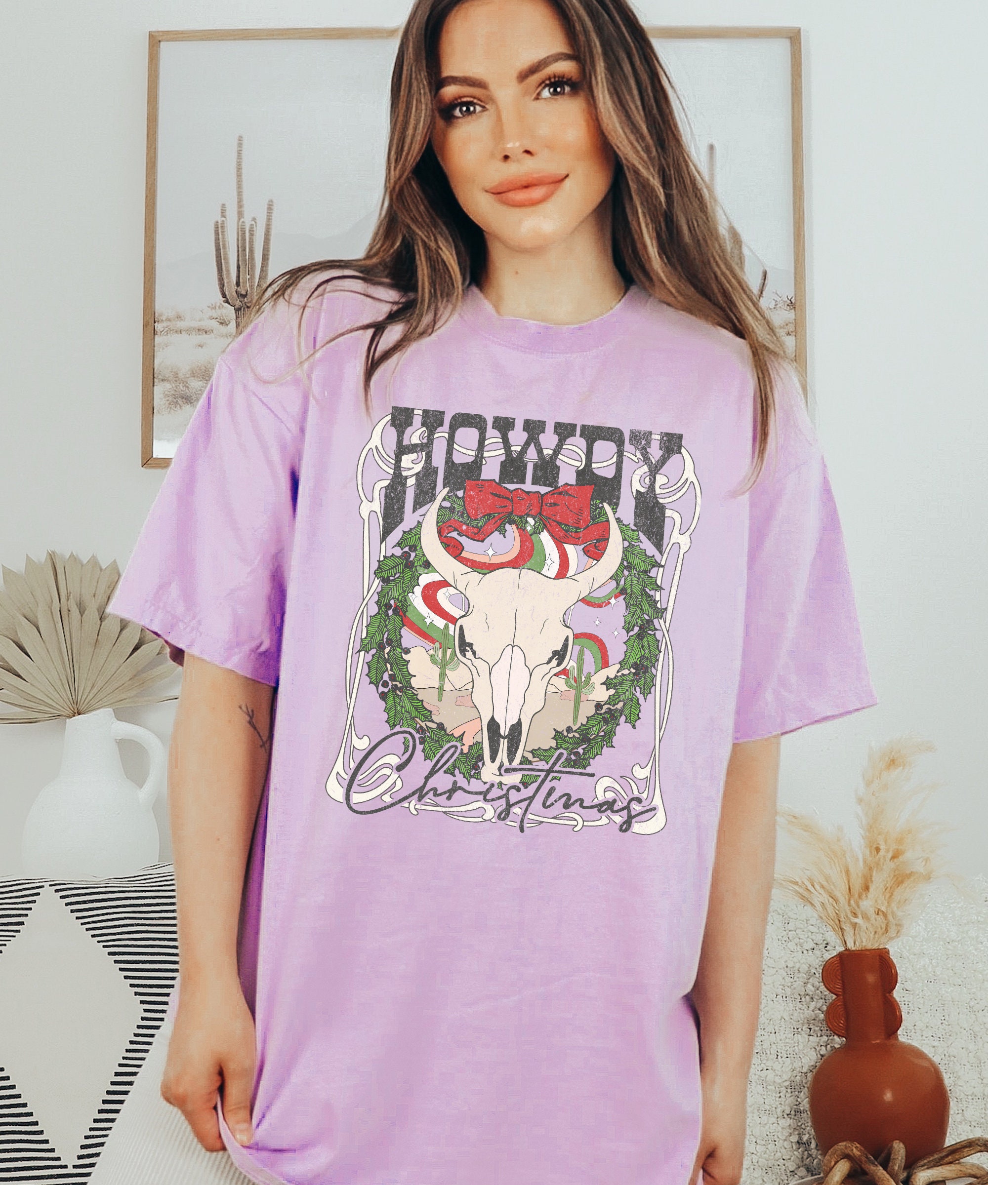 Howdy Christmas Shirt for Western Style Lovers image 3