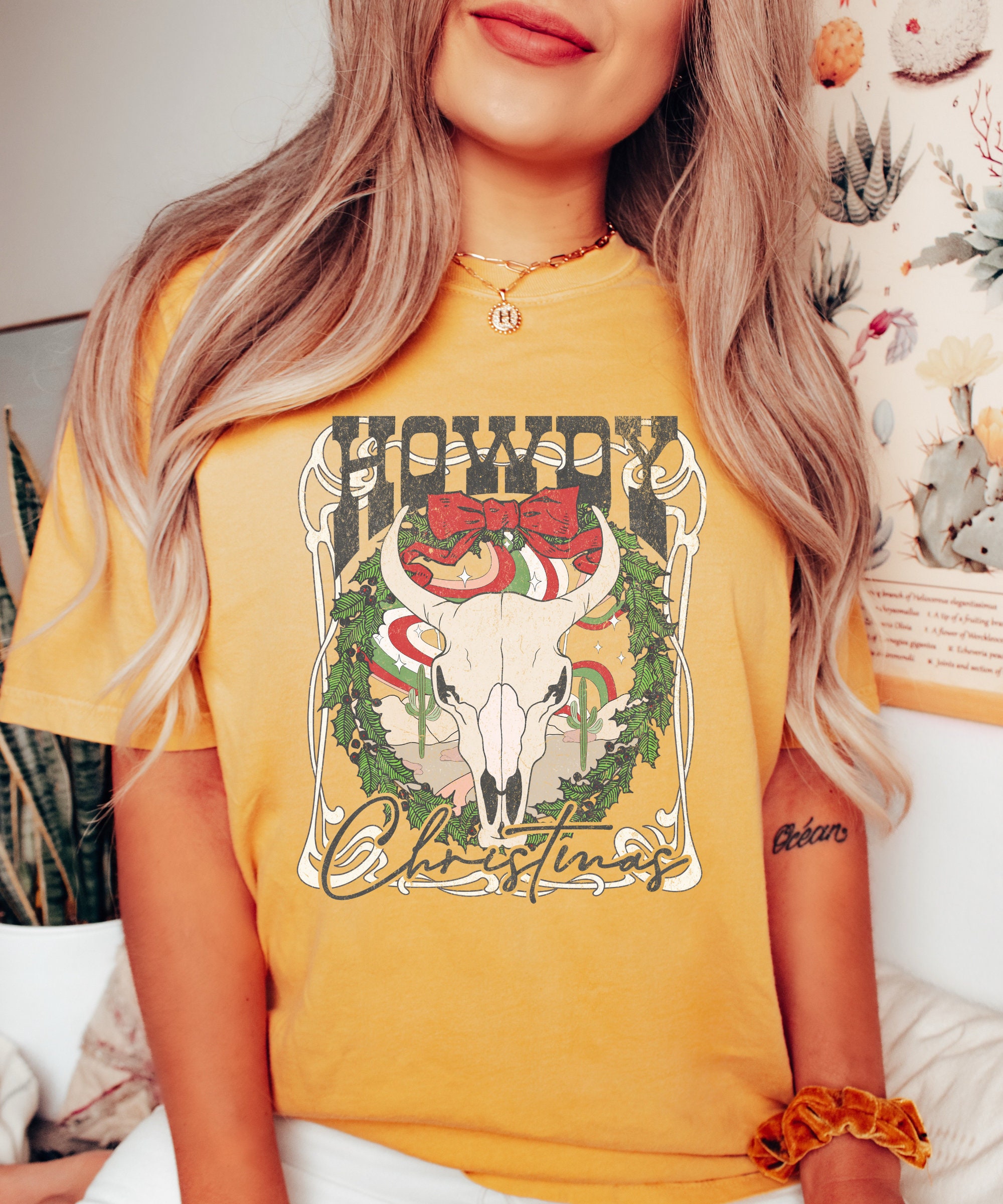 Howdy Christmas Shirt for Western Style Lovers image 4