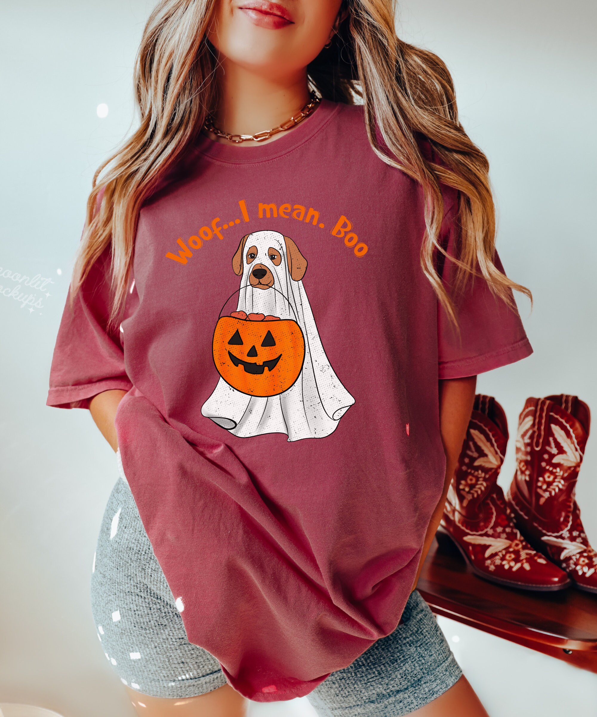 Halloween Ghost Dog Shirt - Funny Tee for Dog Lovers image 4