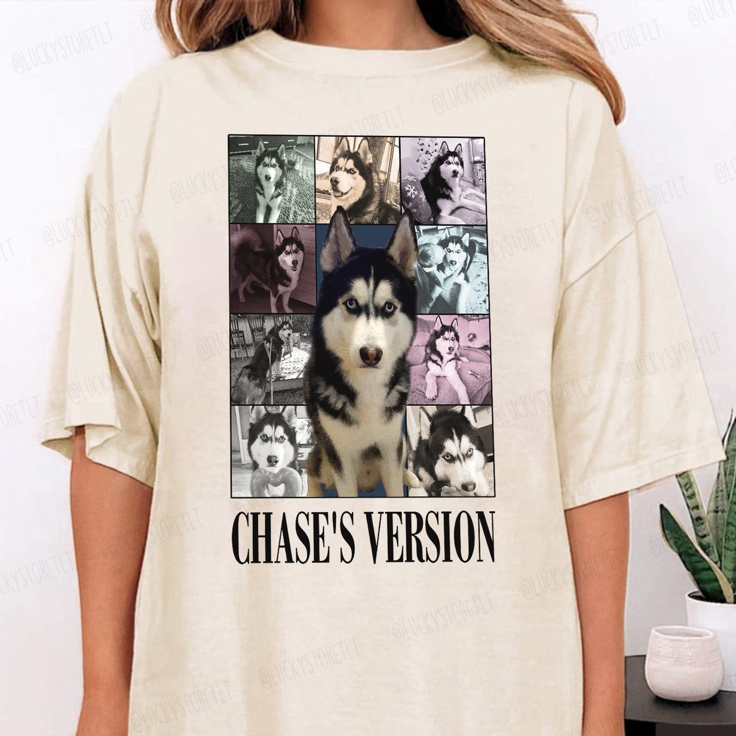 Custom Dog Shirts | Pet Portrait & Era's Tour Personalized Bootleg Tees image 2