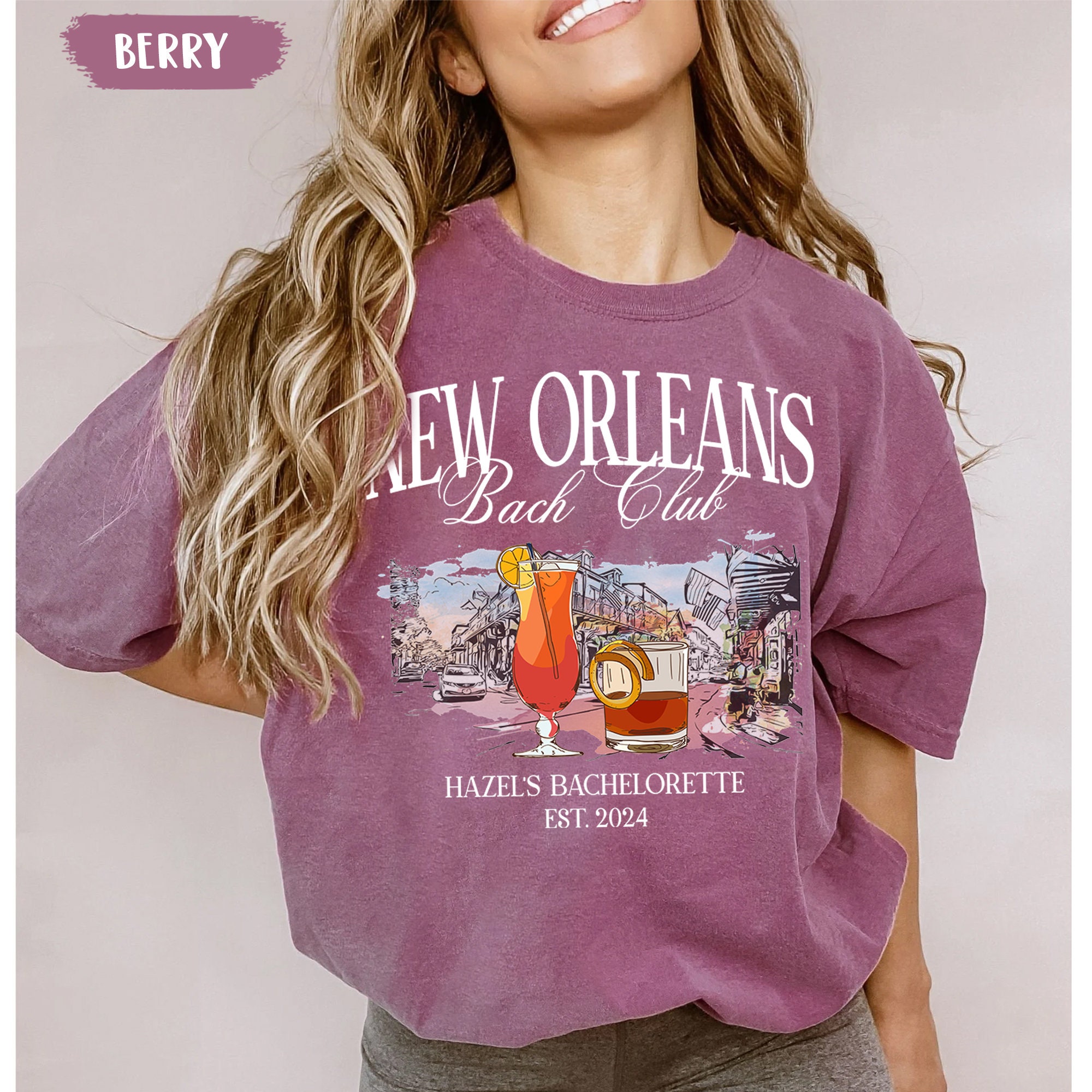 New Orleans Bachelorette - Custom Girls Trip & Party Shirts image 5