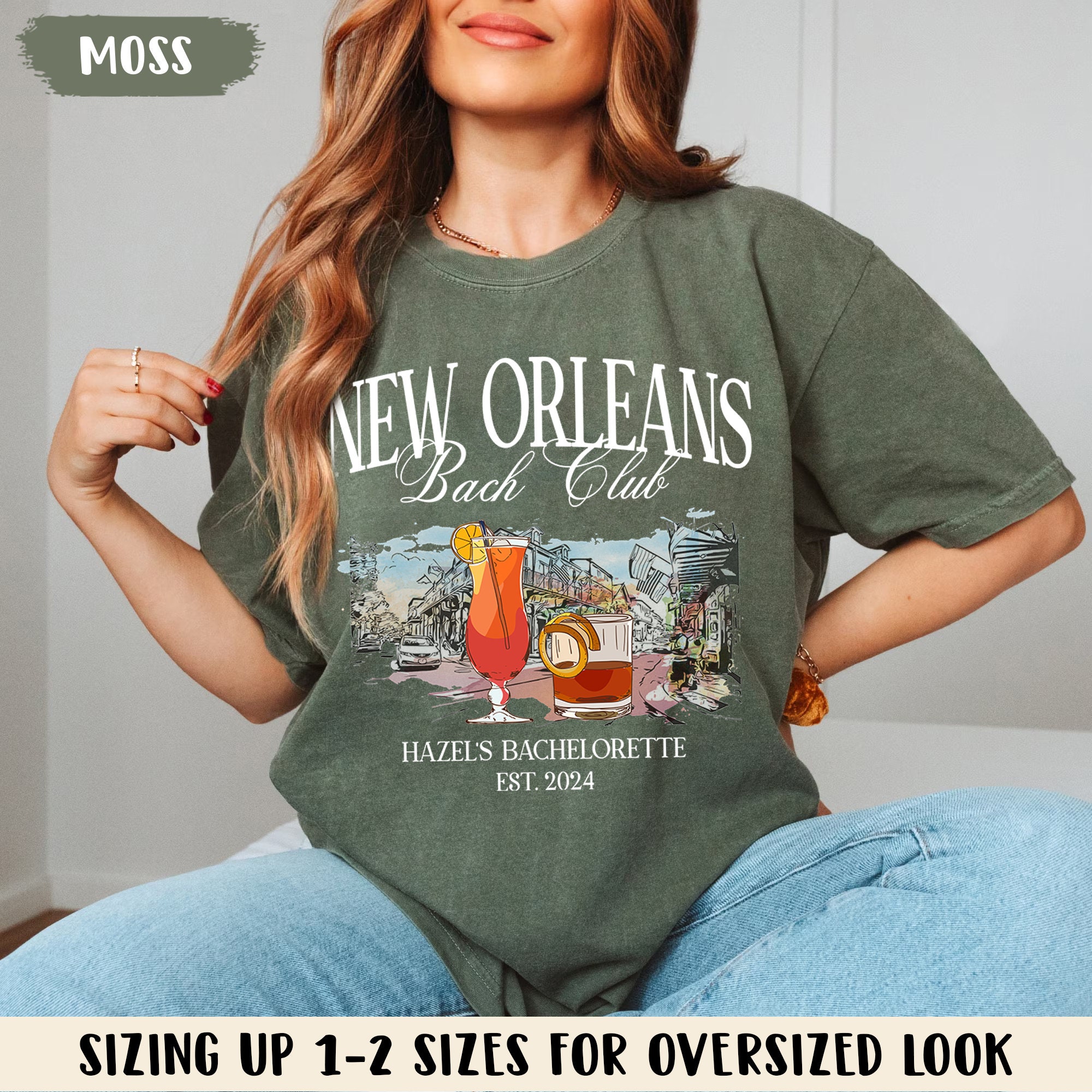 New Orleans Bachelorette - Custom Girls Trip & Party Shirts image 6