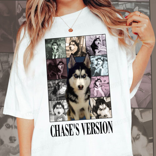 Custom Dog Shirts | Pet Portrait & Era's Tour Personalized Bootleg Tees image 0