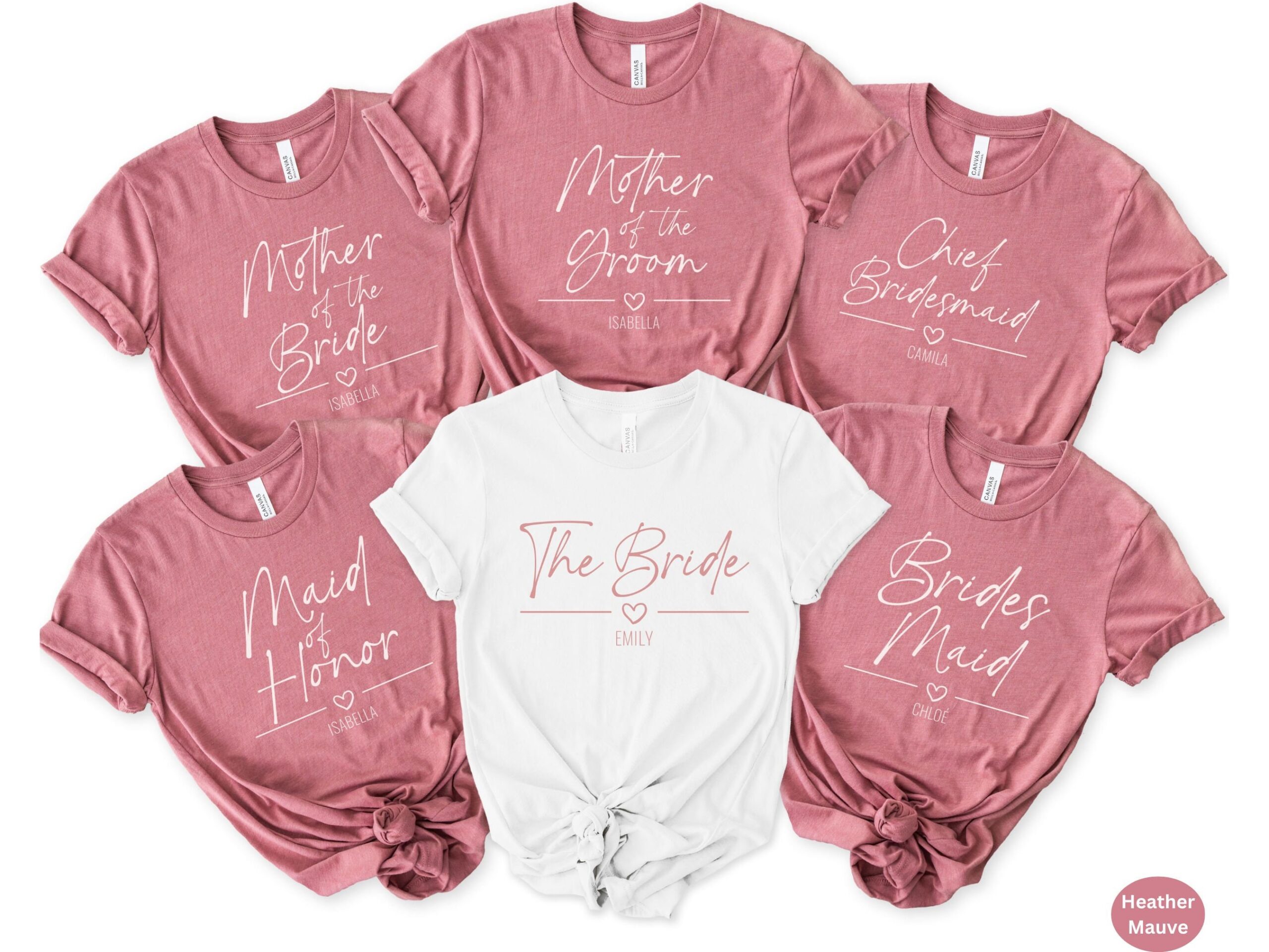 Custom Bachelorette Party Shirt for Bridesmaids & Bridal Teams image 3