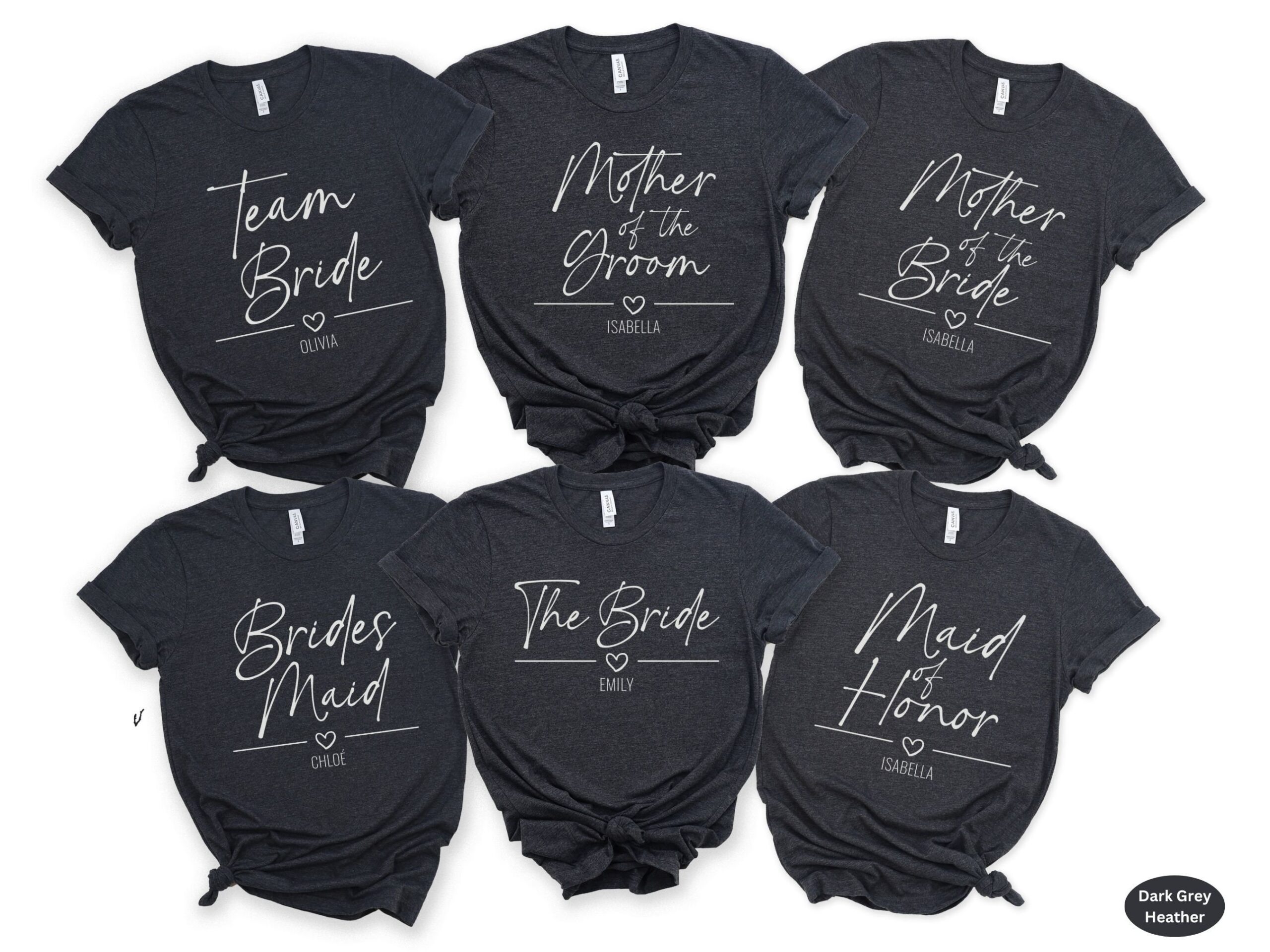 Custom Bachelorette Party Shirt for Bridesmaids & Bridal Teams image 8