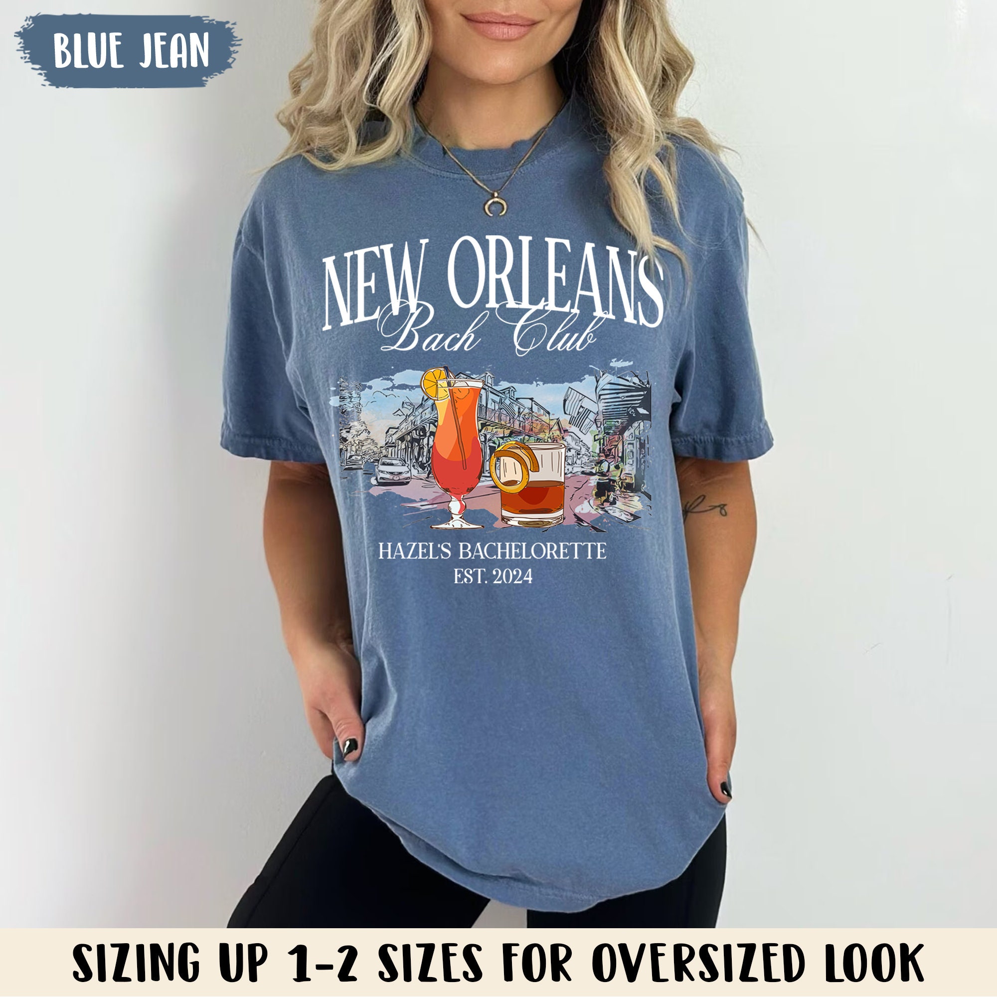 New Orleans Bachelorette - Custom Girls Trip & Party Shirts image 4