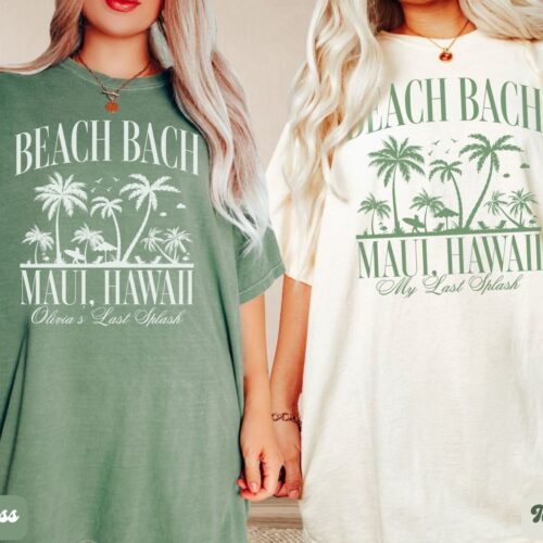 Hawaii Bachelorette: Tropical Bride & Girls Trip Shirts image 0