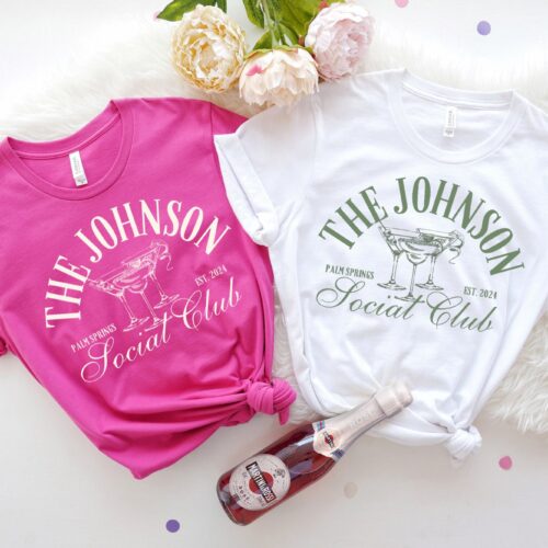 Custom Shirt for Bridal Party: Social Club & Bachelorette image 0