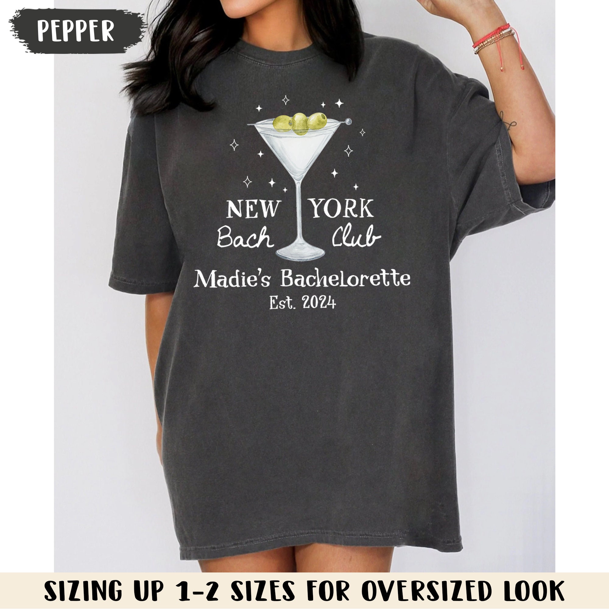 NYC Bachelorette Shirts - Customized Bridal & Bach Party Tees image 5